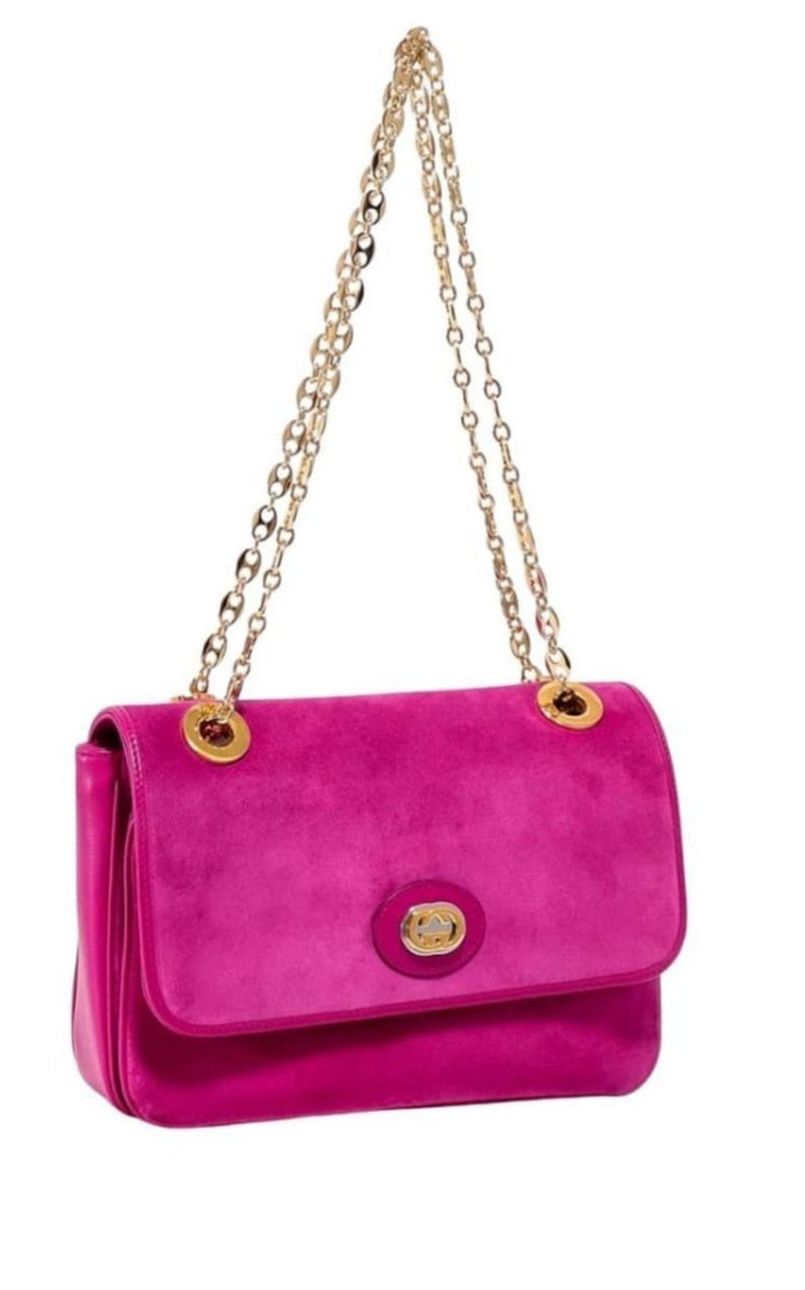 Small Suede Shoulder Bag - 3