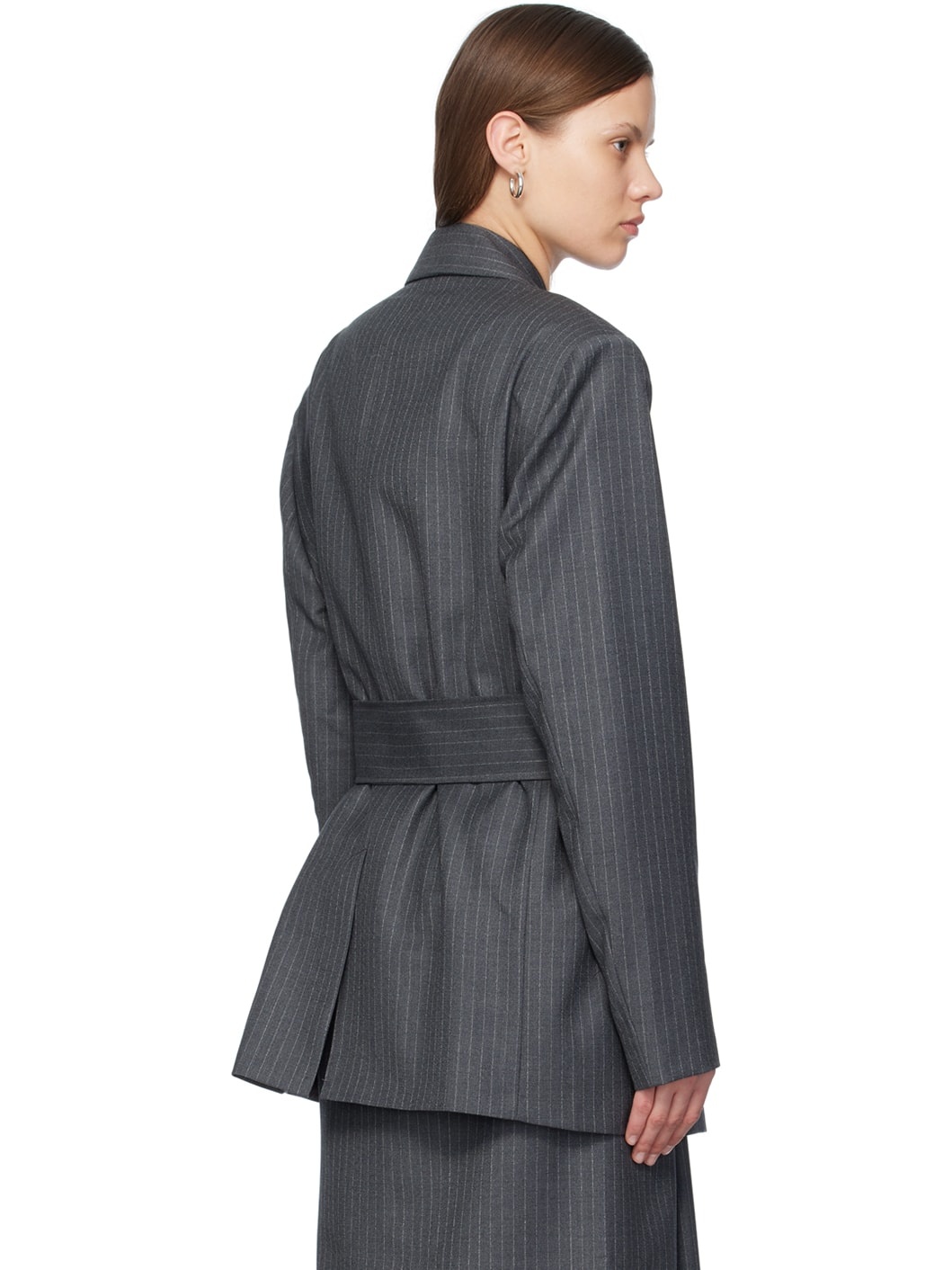 Gray Zillah Blazer - 3