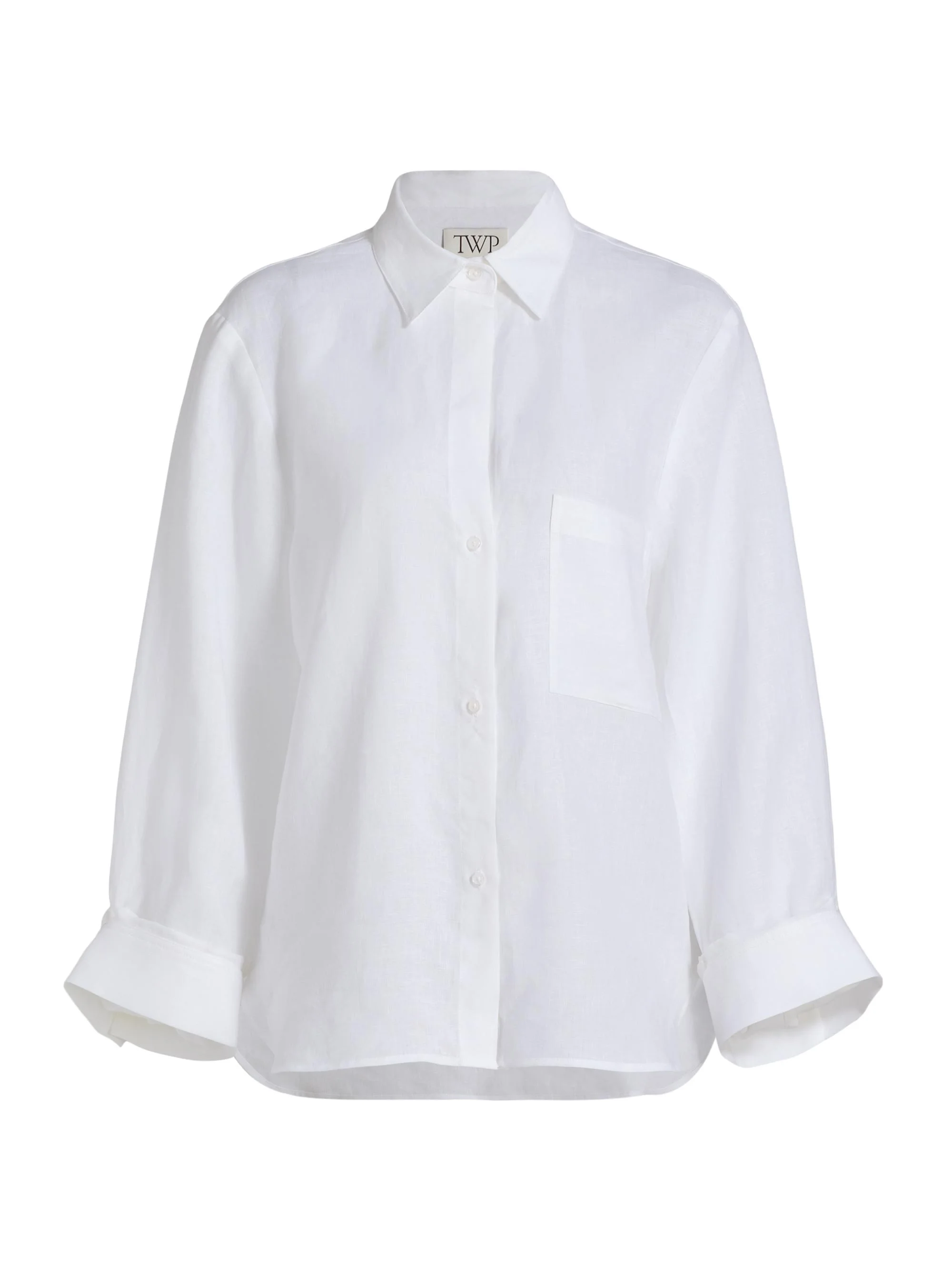 Women's Next Morning Cotton Pocket Shirt - White - 1