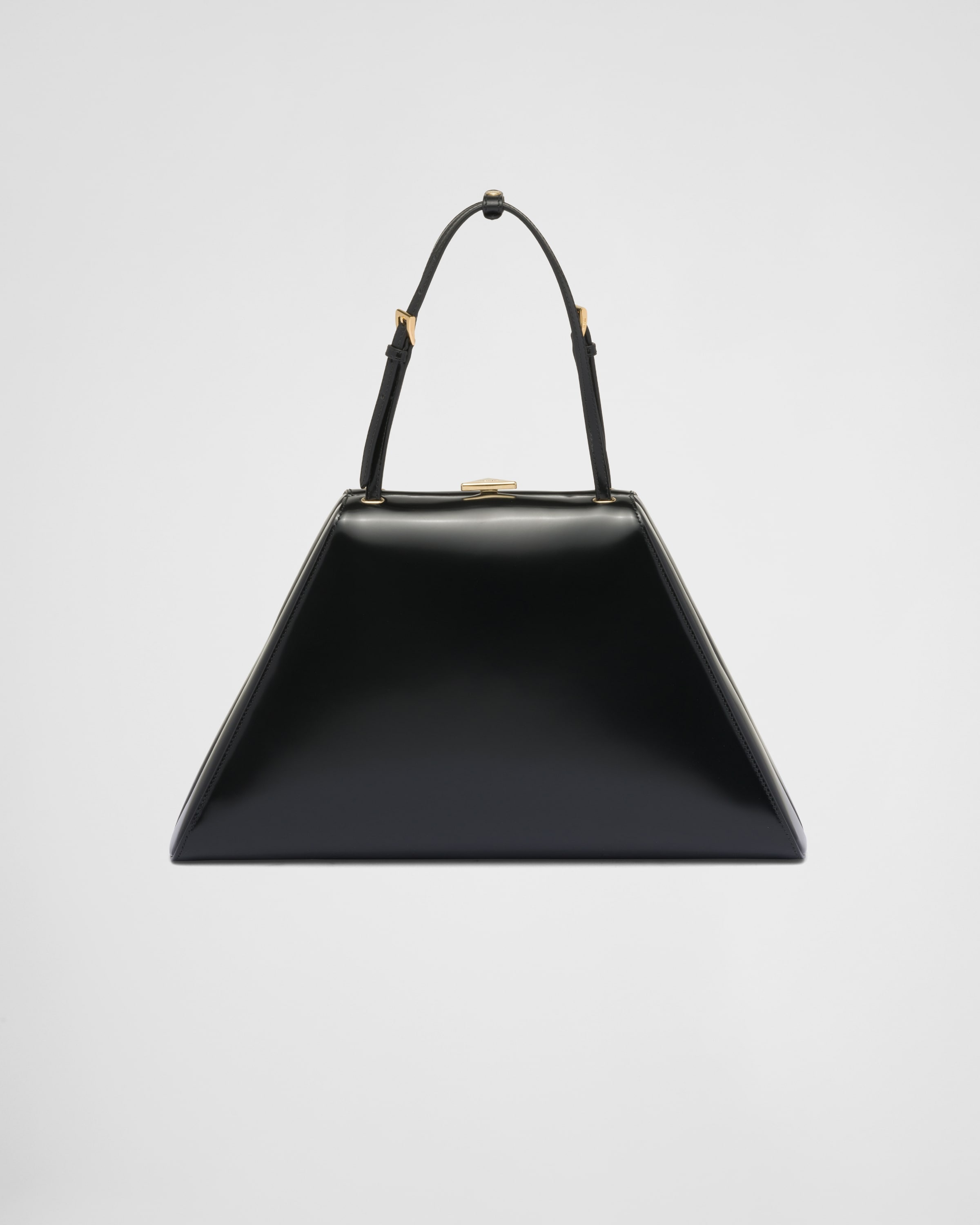 Medium brushed leather handbag - 3