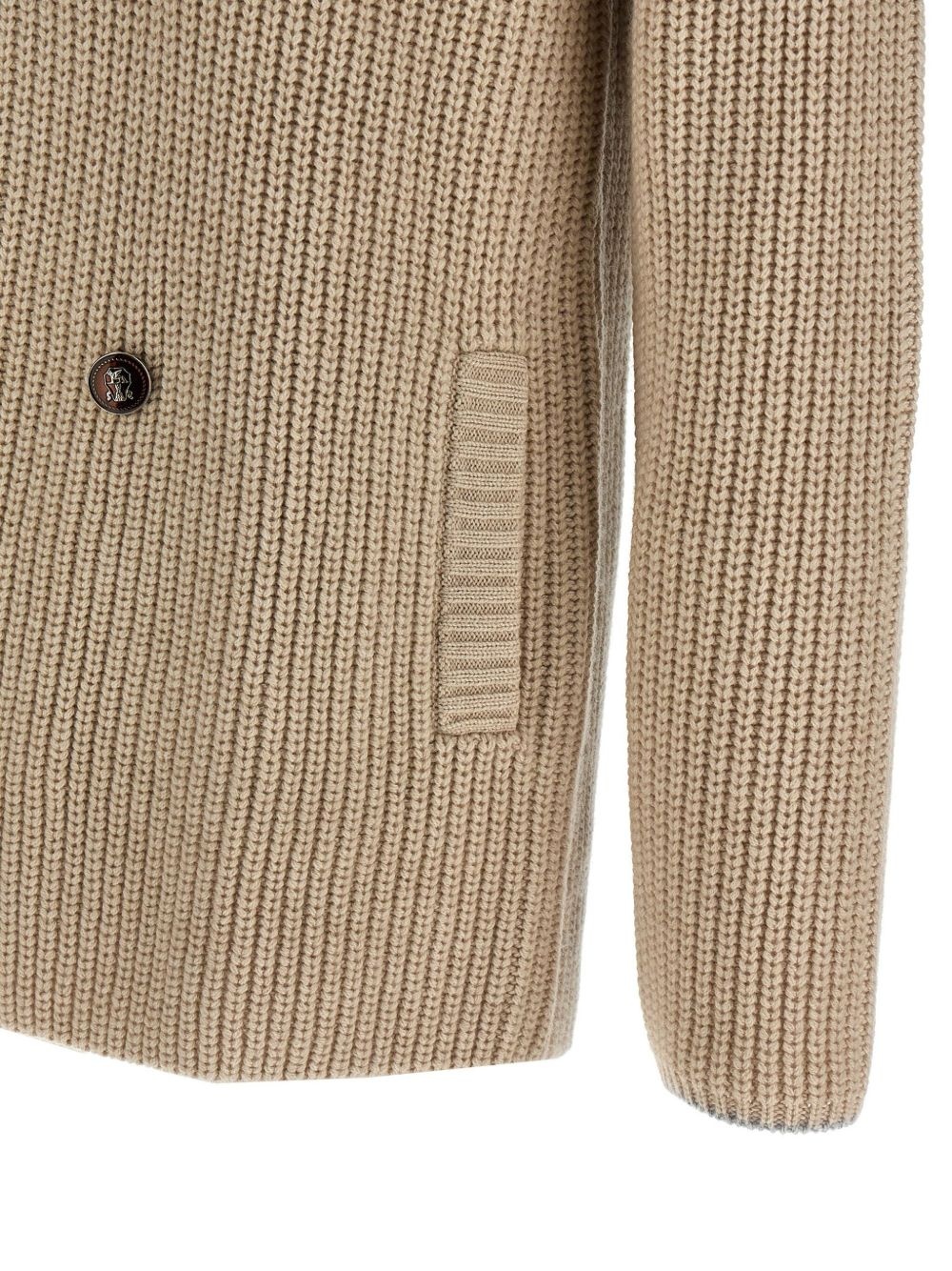 double-breasted cardigan - 4