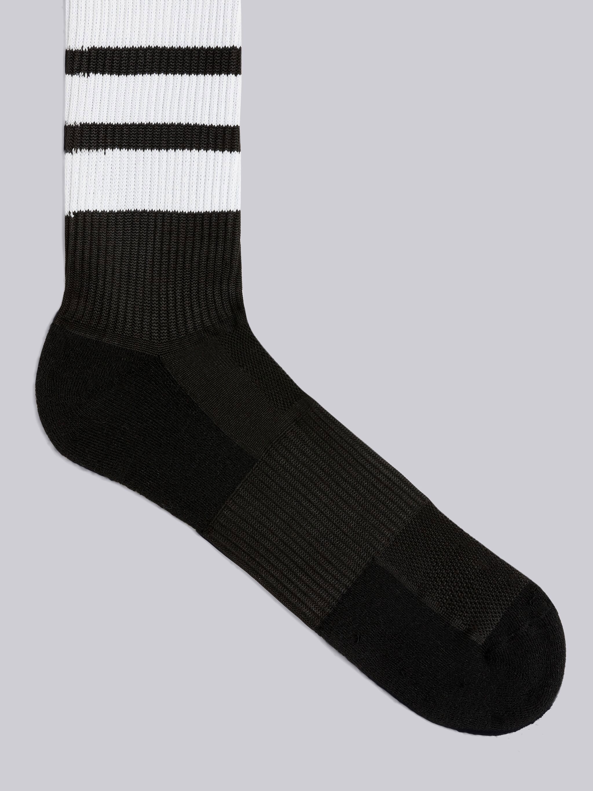 POLYESTER TECH 4-BAR MID CALF SOCKS - 2