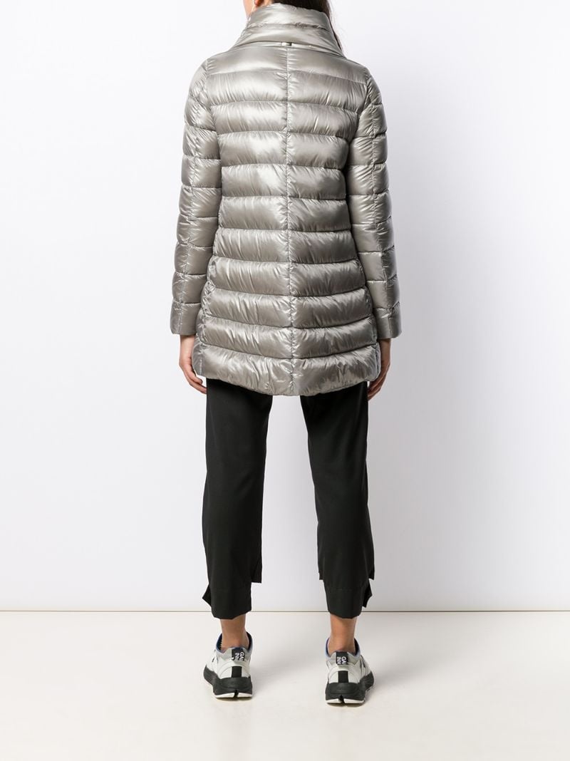 goose-down parka coat - 4