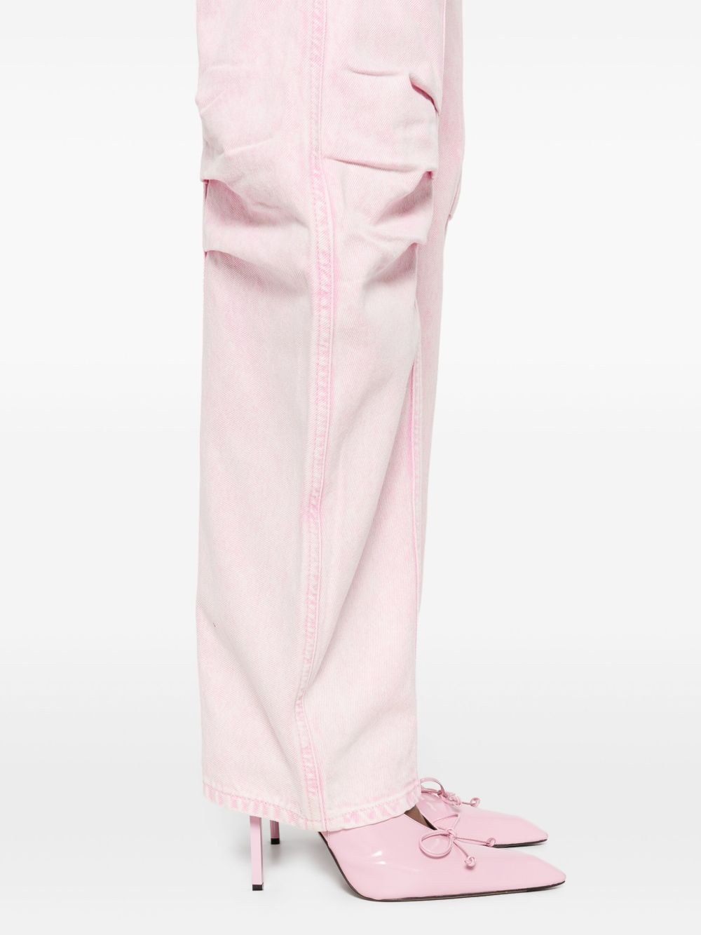 organic-cotton cargo jeans - 5