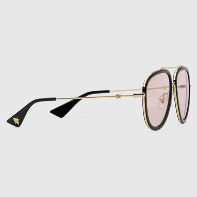 GUCCI Aviator sunglasses outlook