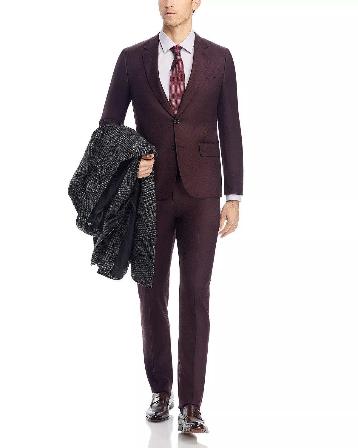 Wool & Cashmere Extra Slim Fit Suit - 9