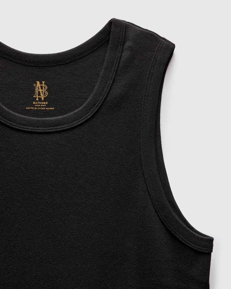 Seamless Inner Tank Top in Black 6