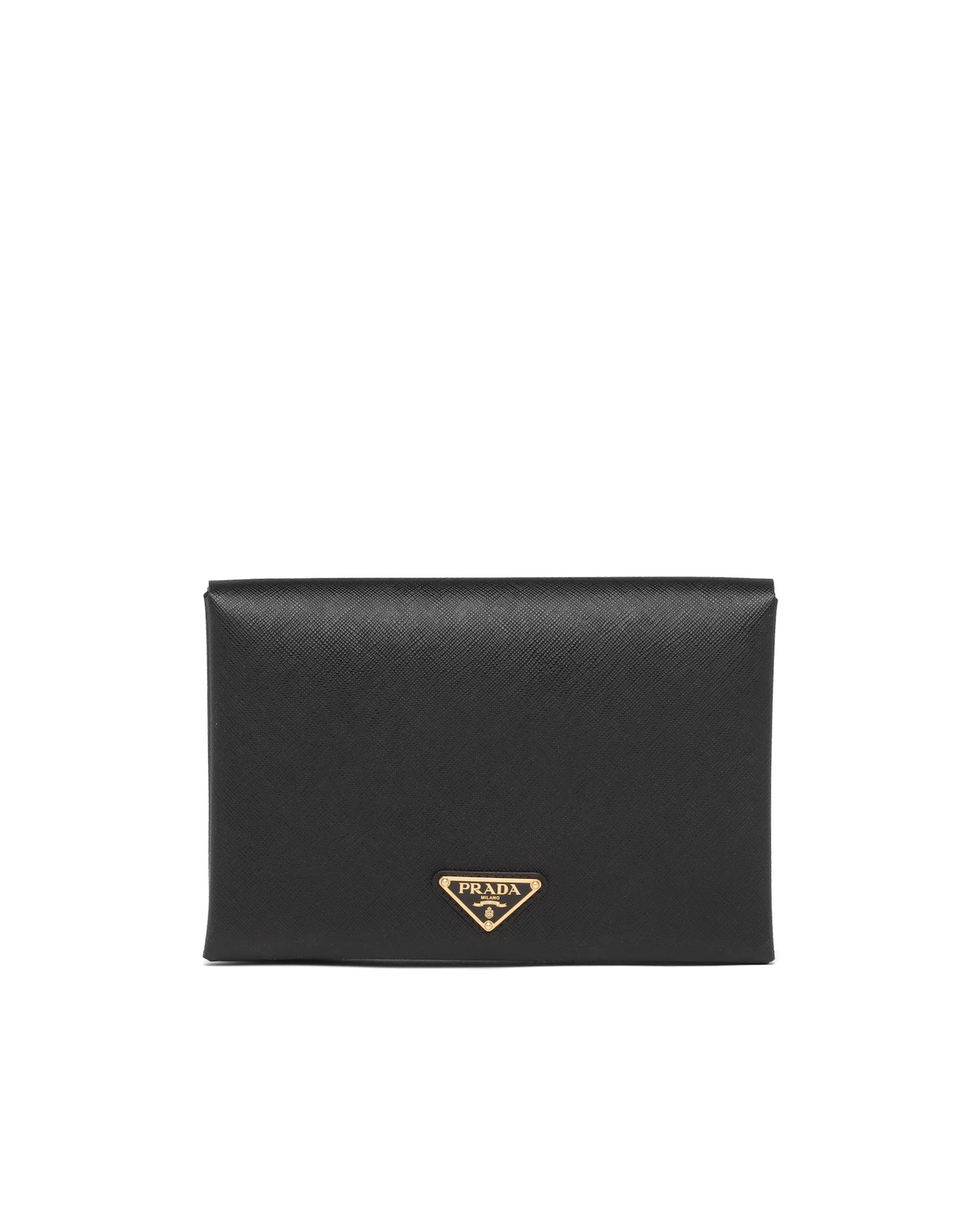 Small Saffiano leather document holder - 1