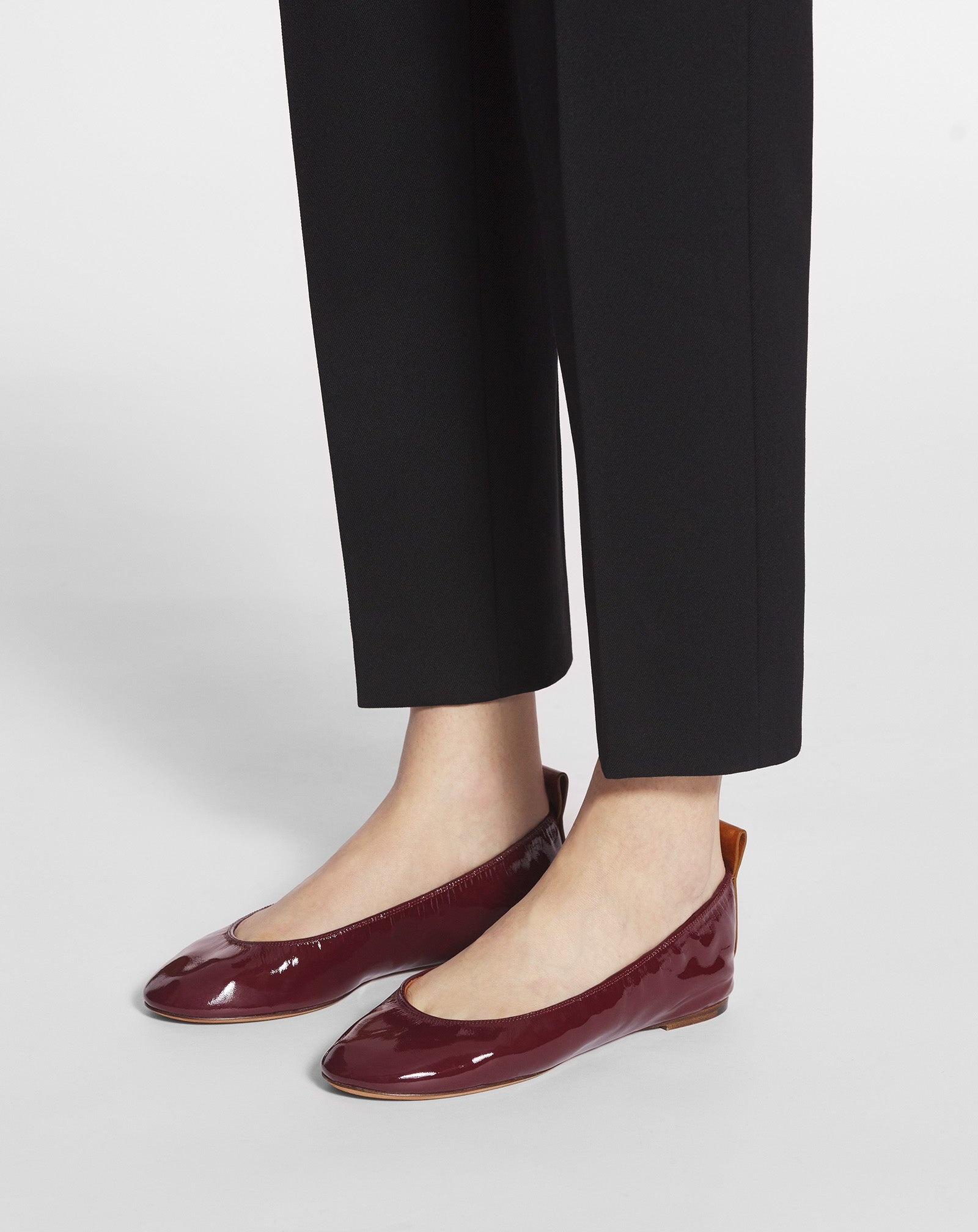 THE BALLERINA FLAT IN PATENT LEATHER - 6