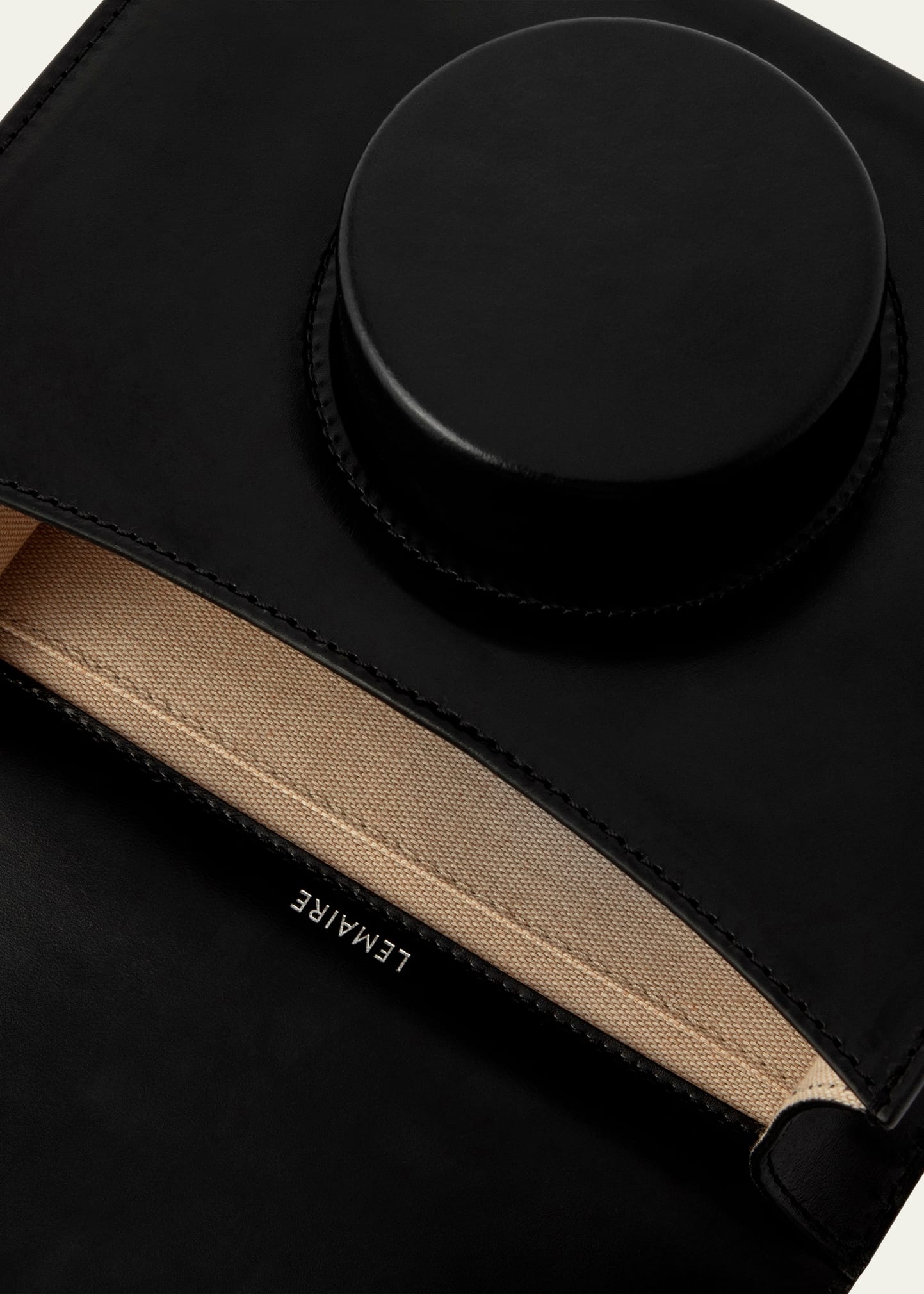 Flap Leather Camera Crossbody Bag - 3