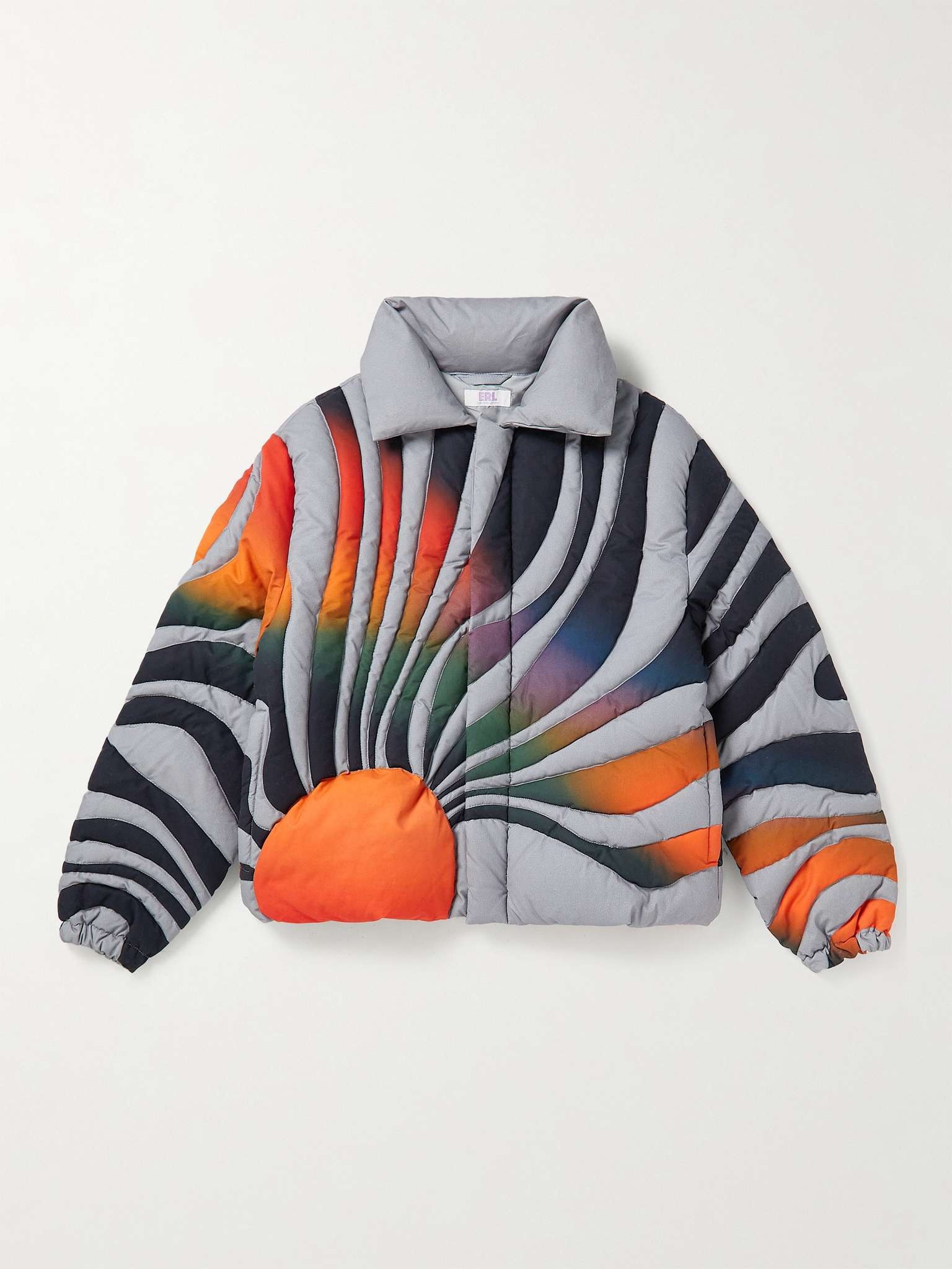 Quilted Cotton Down Jacket - 1