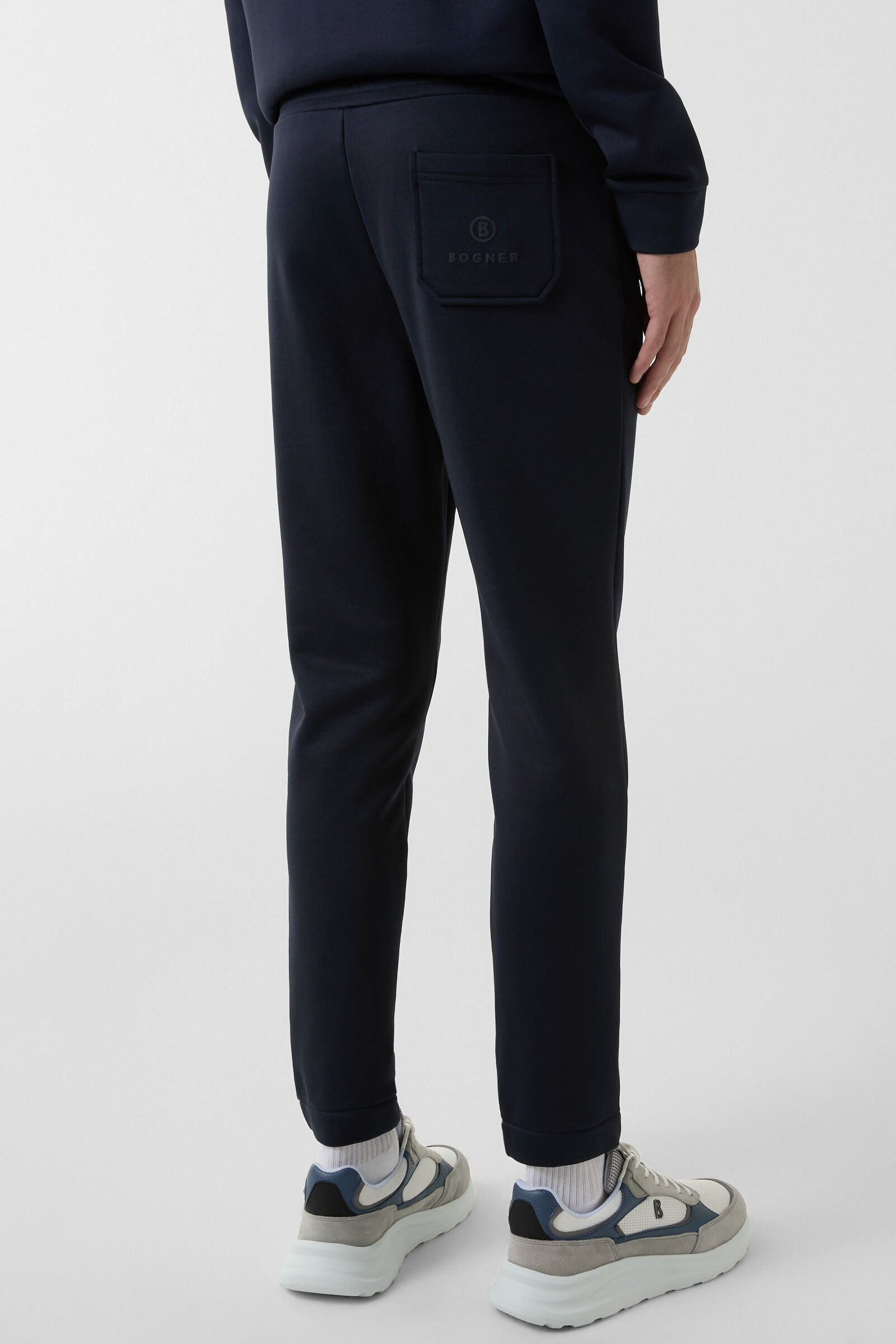 Alfred sweatpants in Navy blue - 3