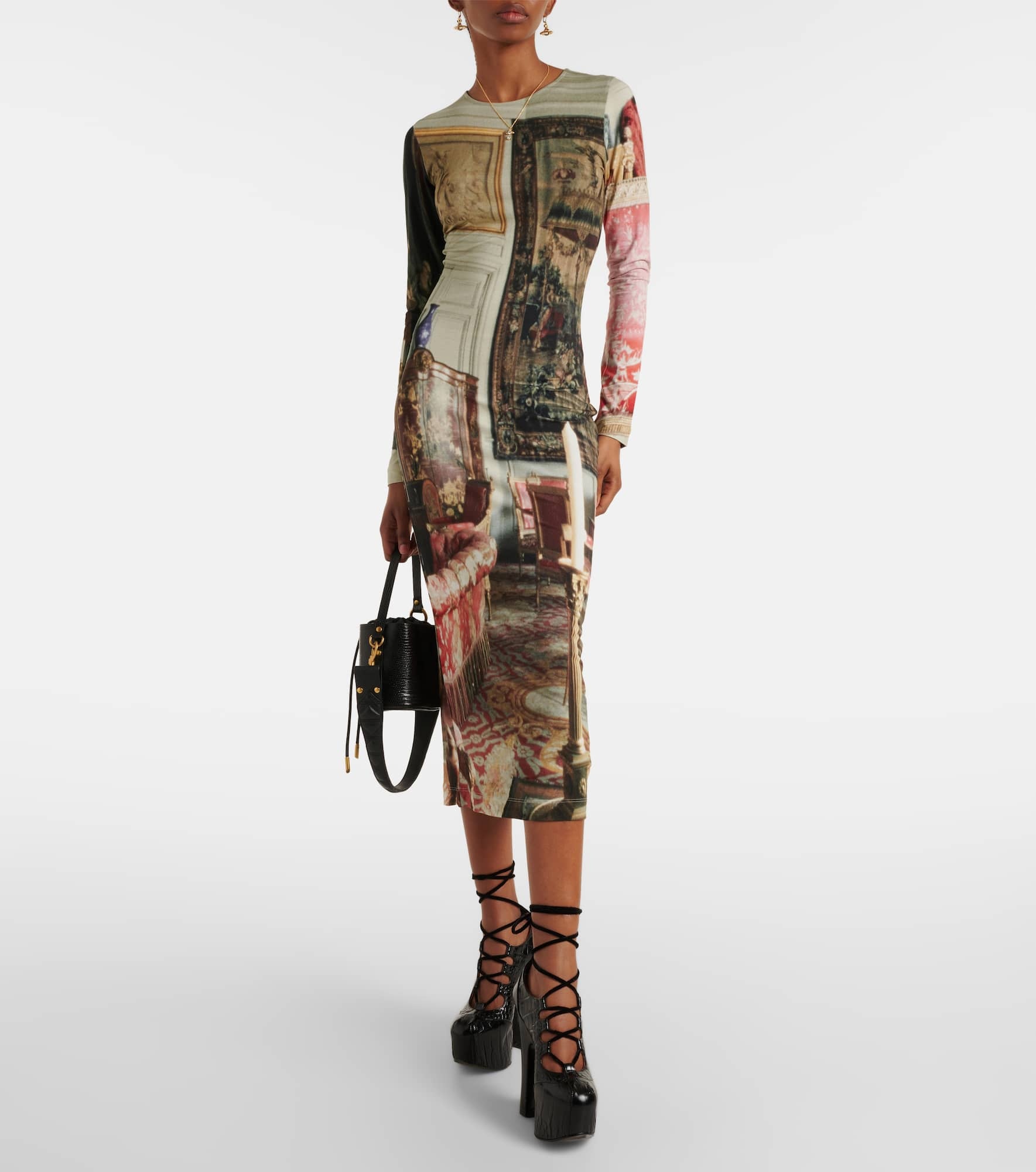 Boulle printed midi dress - 2