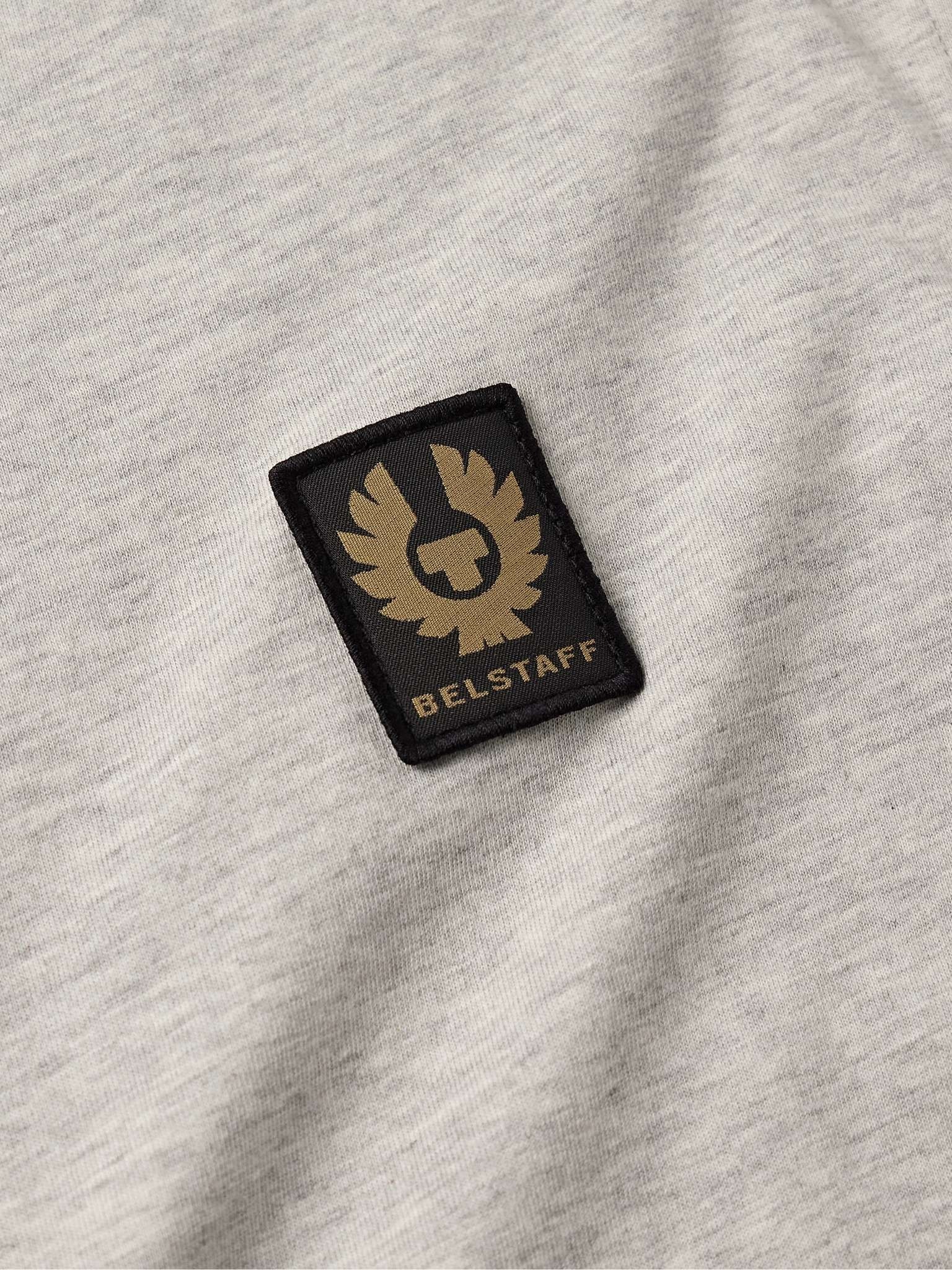【BELSTAFF】Logo-Appliqued Cotton-Jersey T-Shirt Belstaff Logo-Appliquéd Cotton-Jersey T-Shirt - S | Coggles