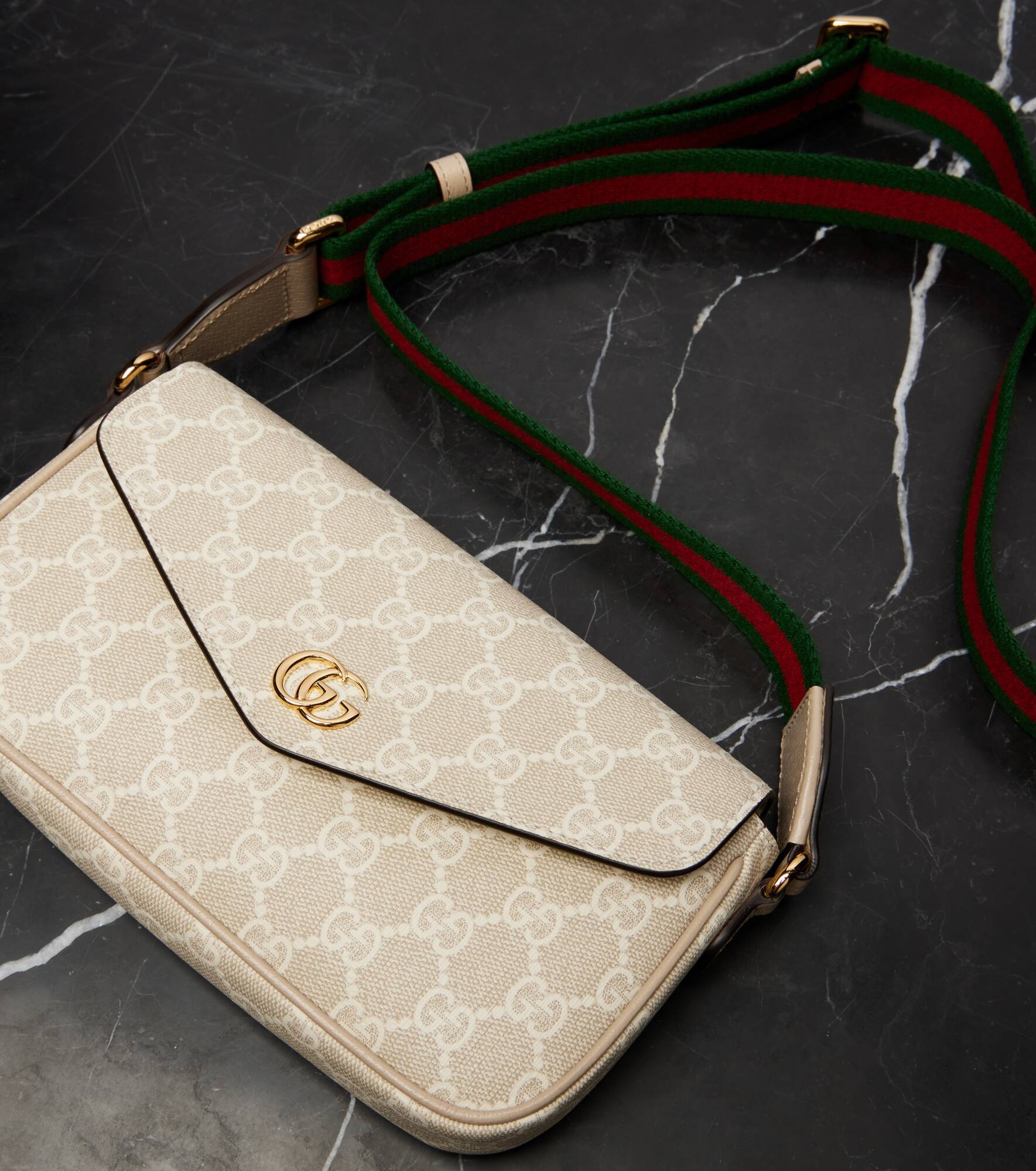 Ophidia canvas crossbody bag - 6