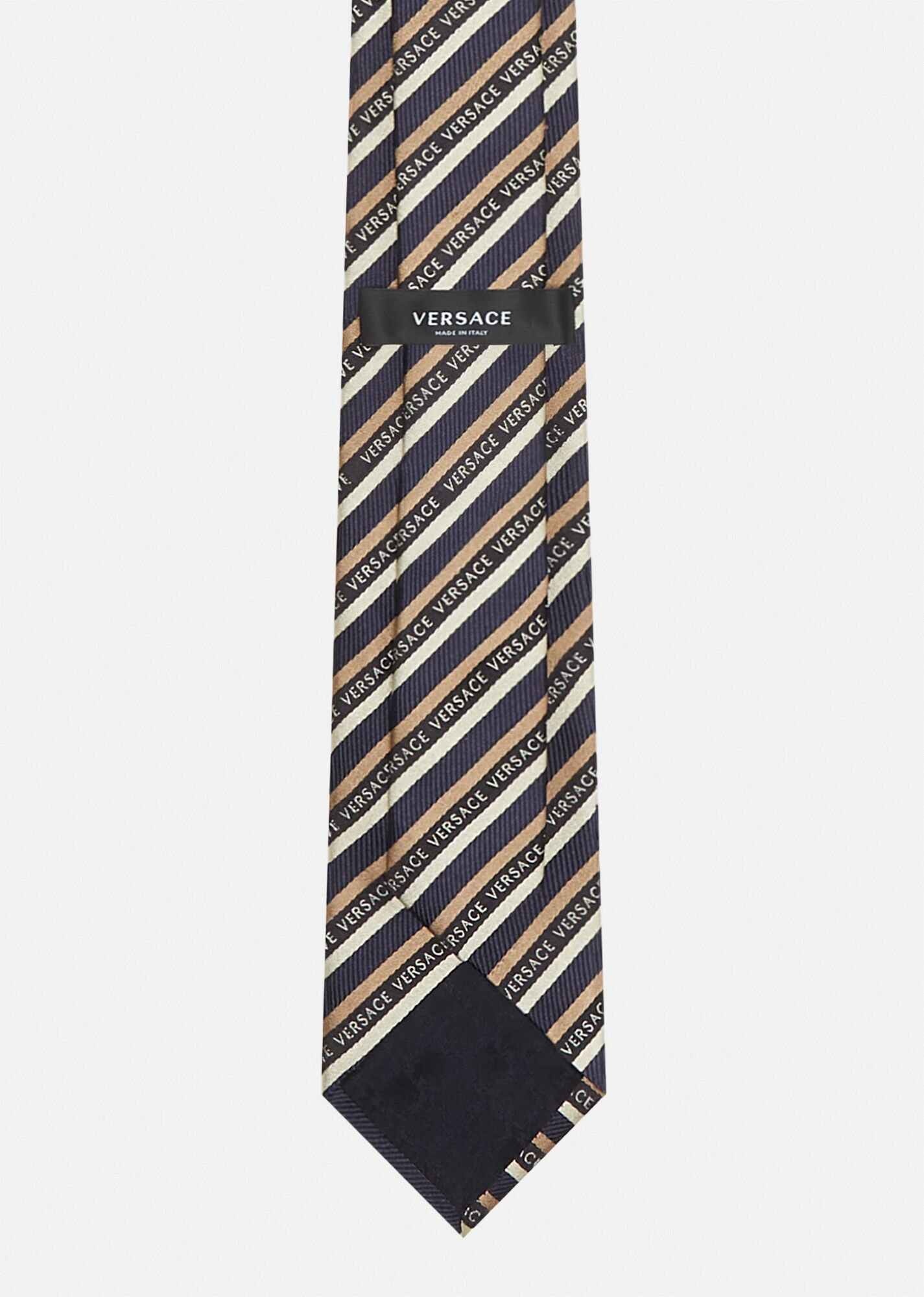 Logo Regimental Silk Tie - 3