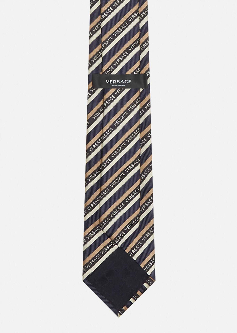 Logo Regimental Silk Tie 3
