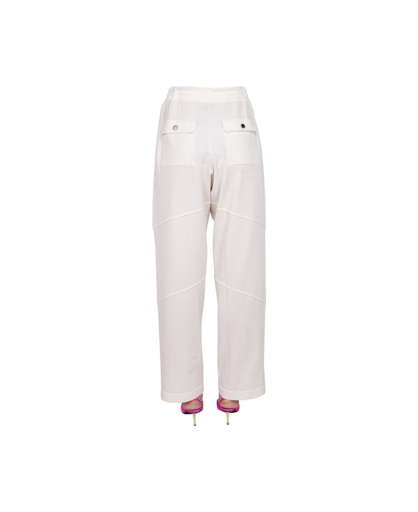 Drawstring Panelled Track Pants - 2