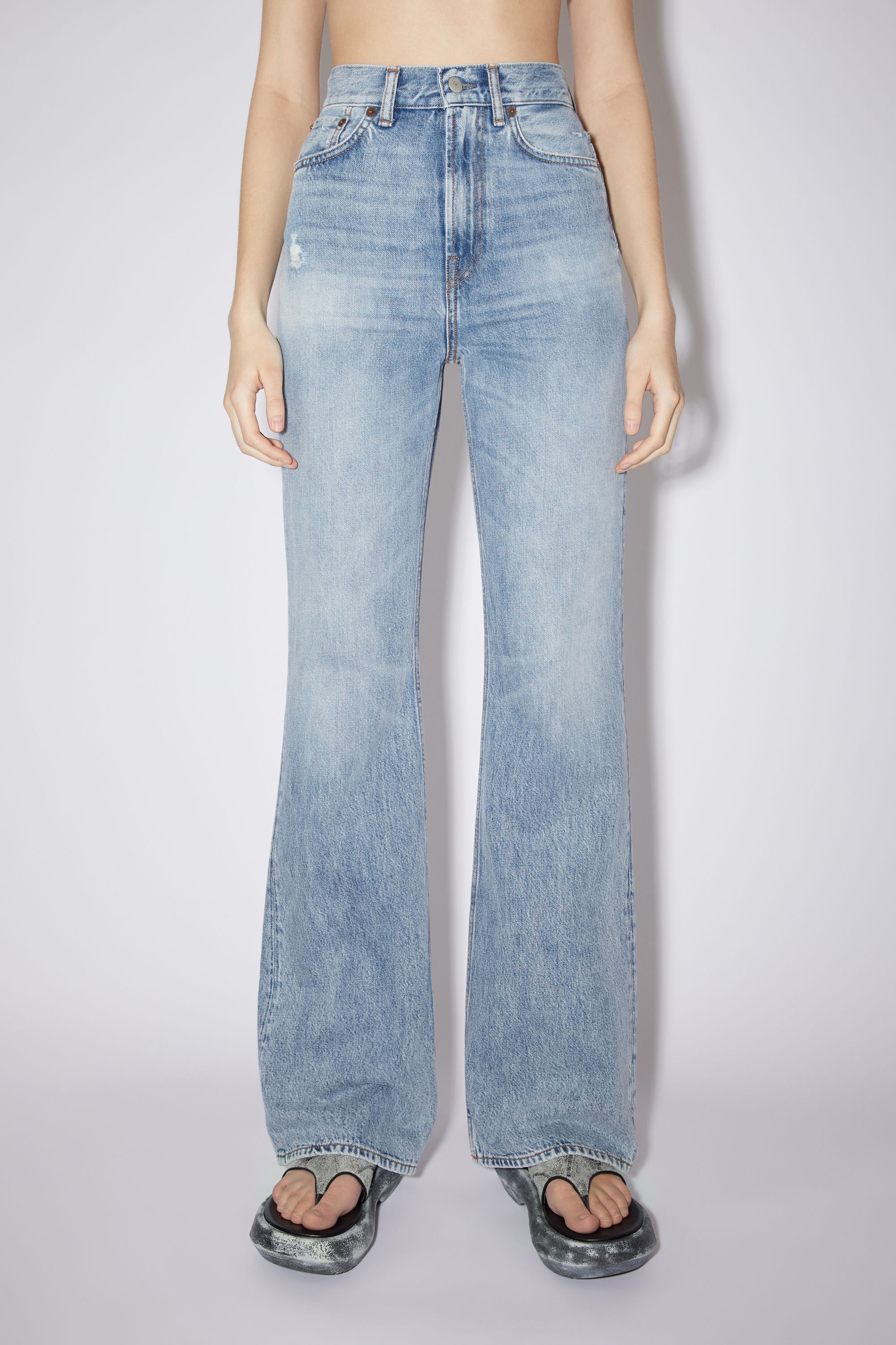 Bootcut fit jeans - Light blue - 2