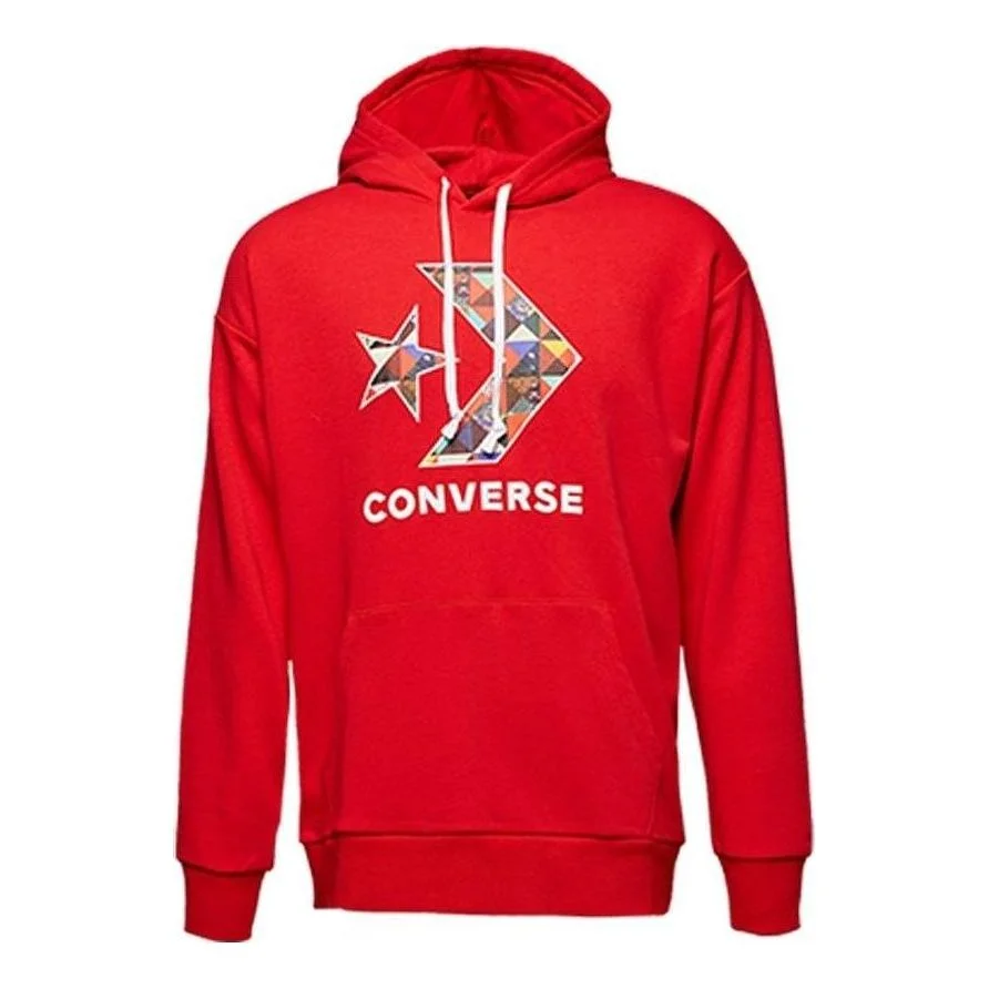 Converse Star Chevron Hoodie 'Red' 10017833-A03 - 1