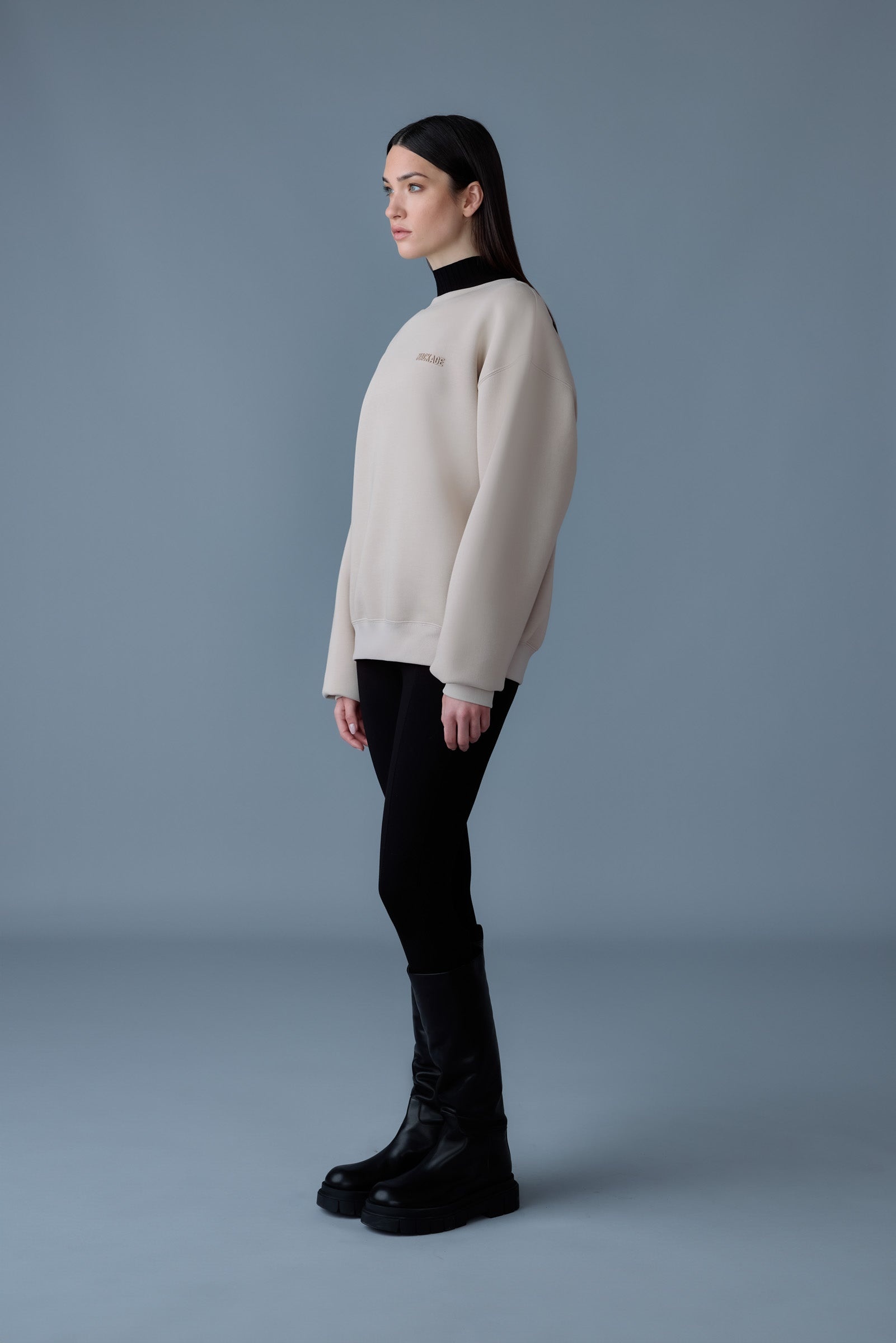 JULIAN Double-Face Jersey Sweatshirt - 3