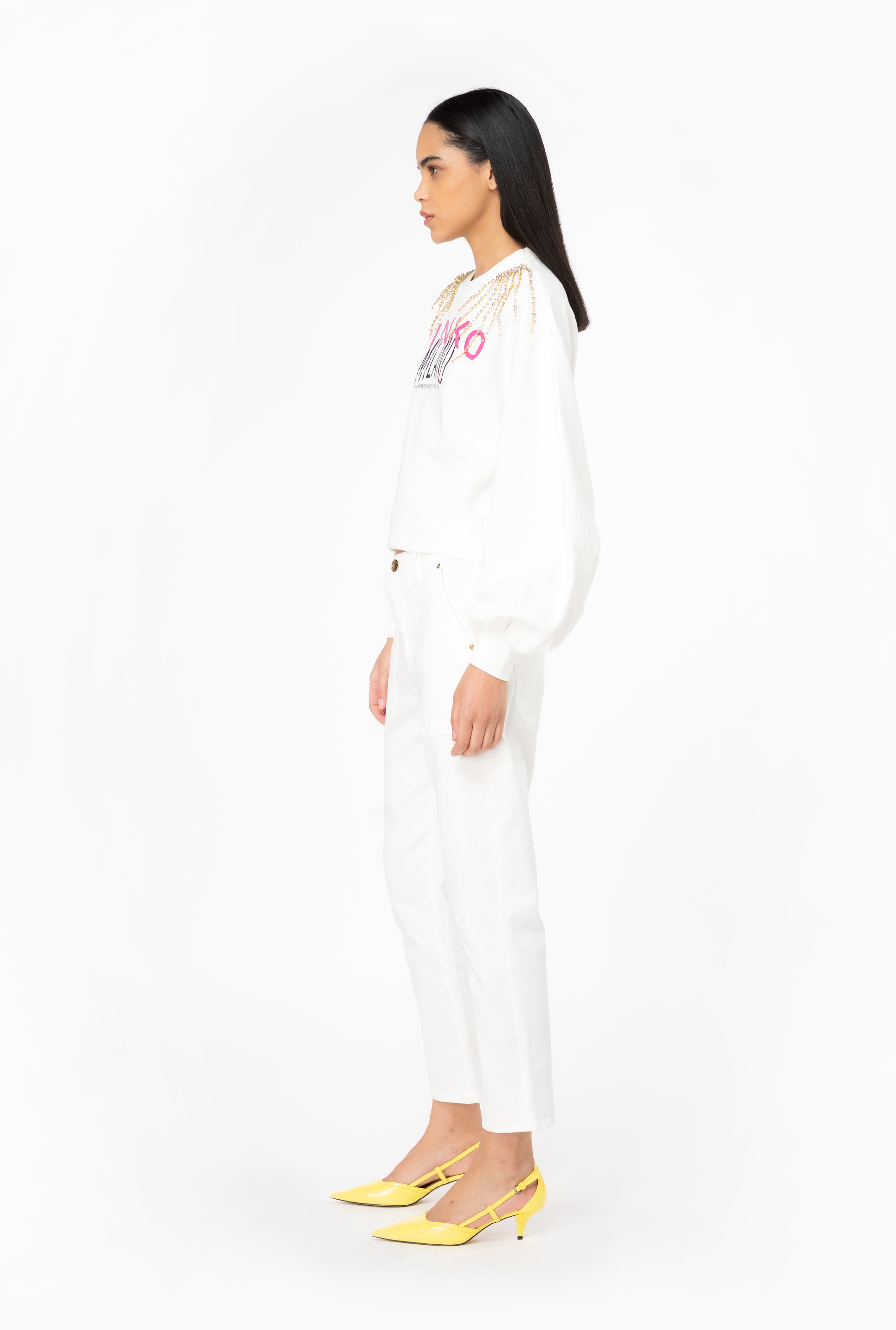 PINKO CITIES SWEATSHIRT - 5
