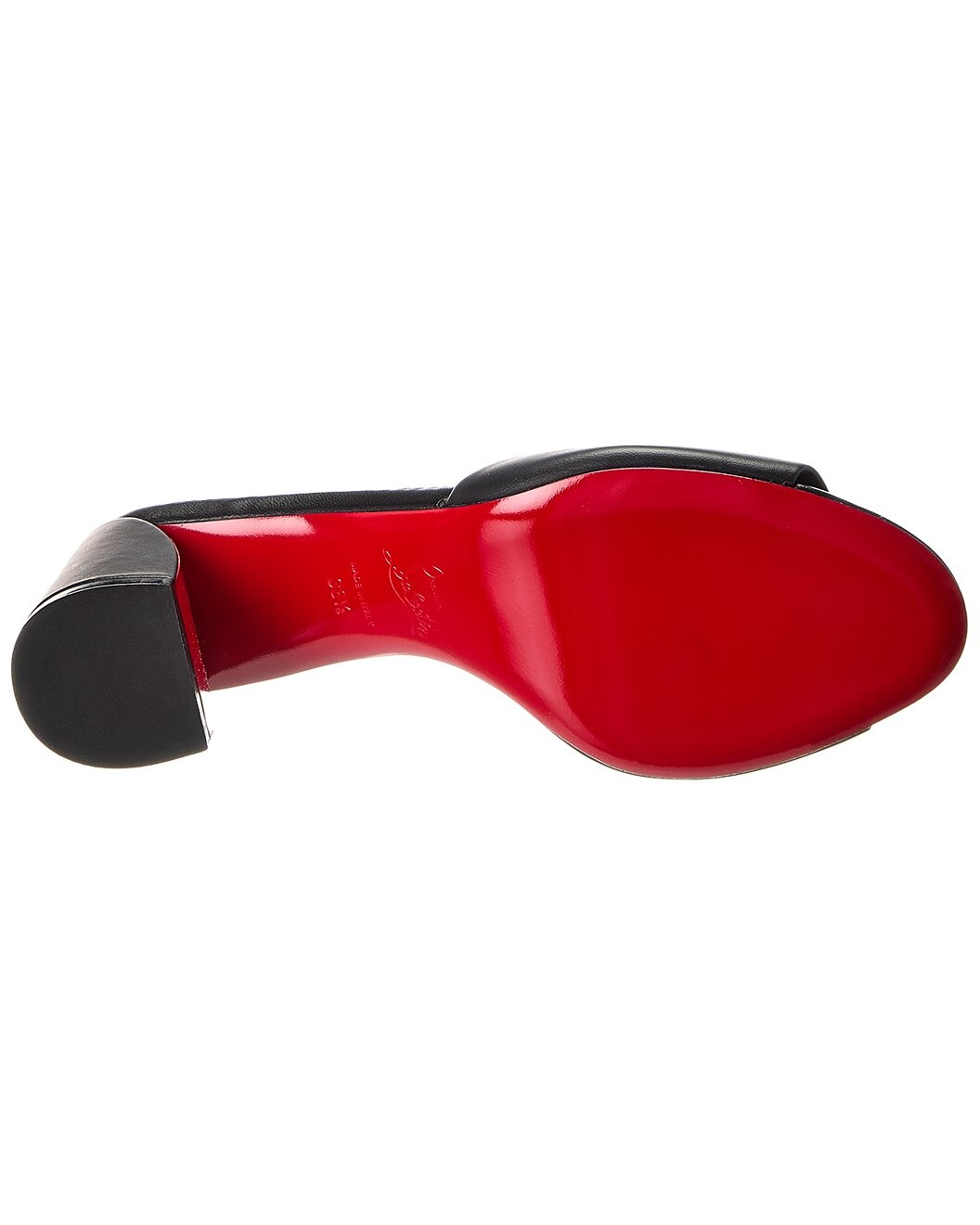 Christian Louboutin Jane 55 Leather Mule - 4