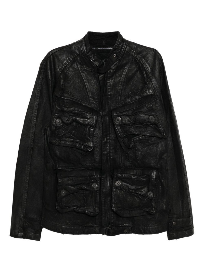 distressed denim jacket 1