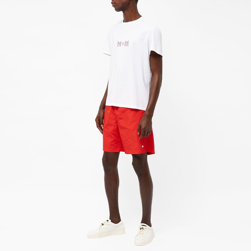 Givenchy 4G Patch Long Swim Short - 6