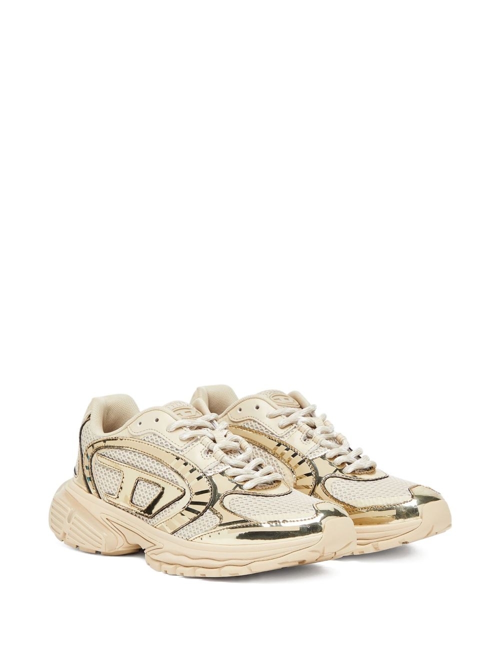 panelled sneakers - 2