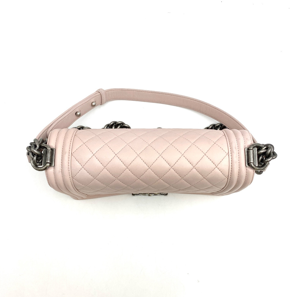 Chanel No.23 Pink Boy Bag Medium - 5