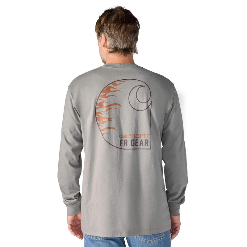 FR Force Irvine Loose LS Flames T-Shirt 1