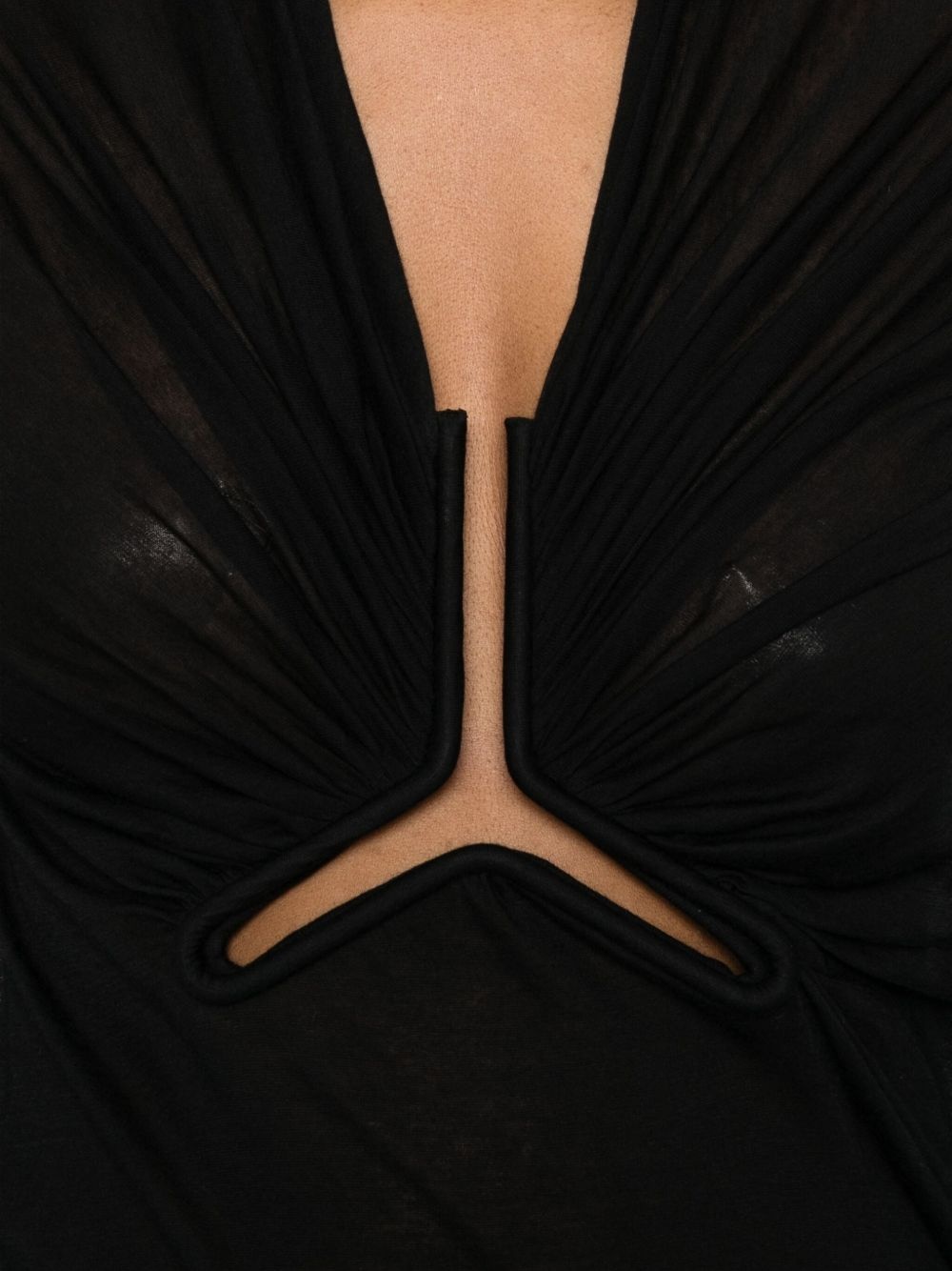 cut-out long-sleeve top - 5