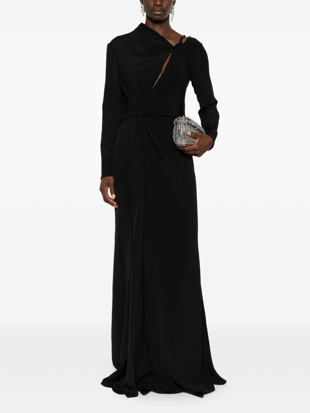 twisted asymmetric dress - 2