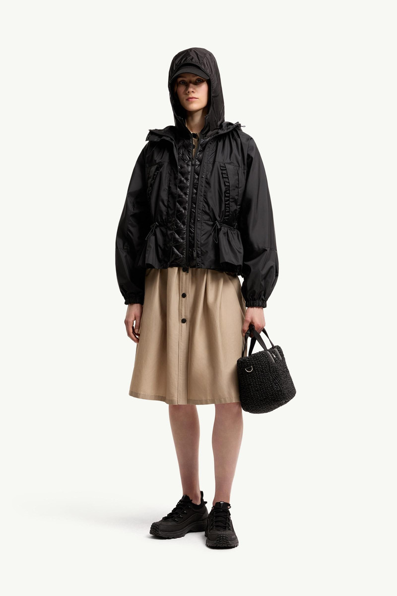 Moncler Imaginaire Canvas Short Parka outlook