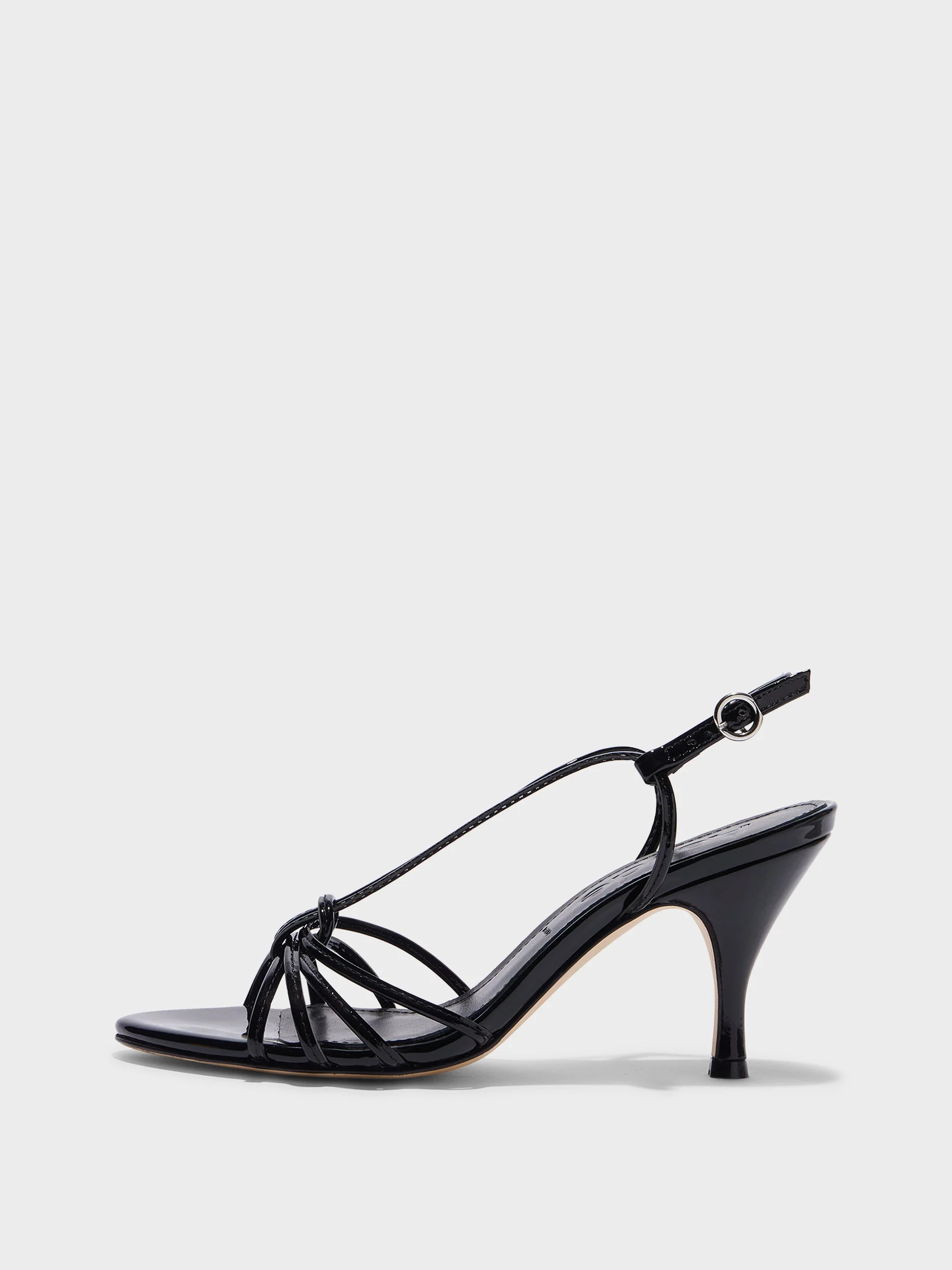 Solange Patent Leather Sandals - 1