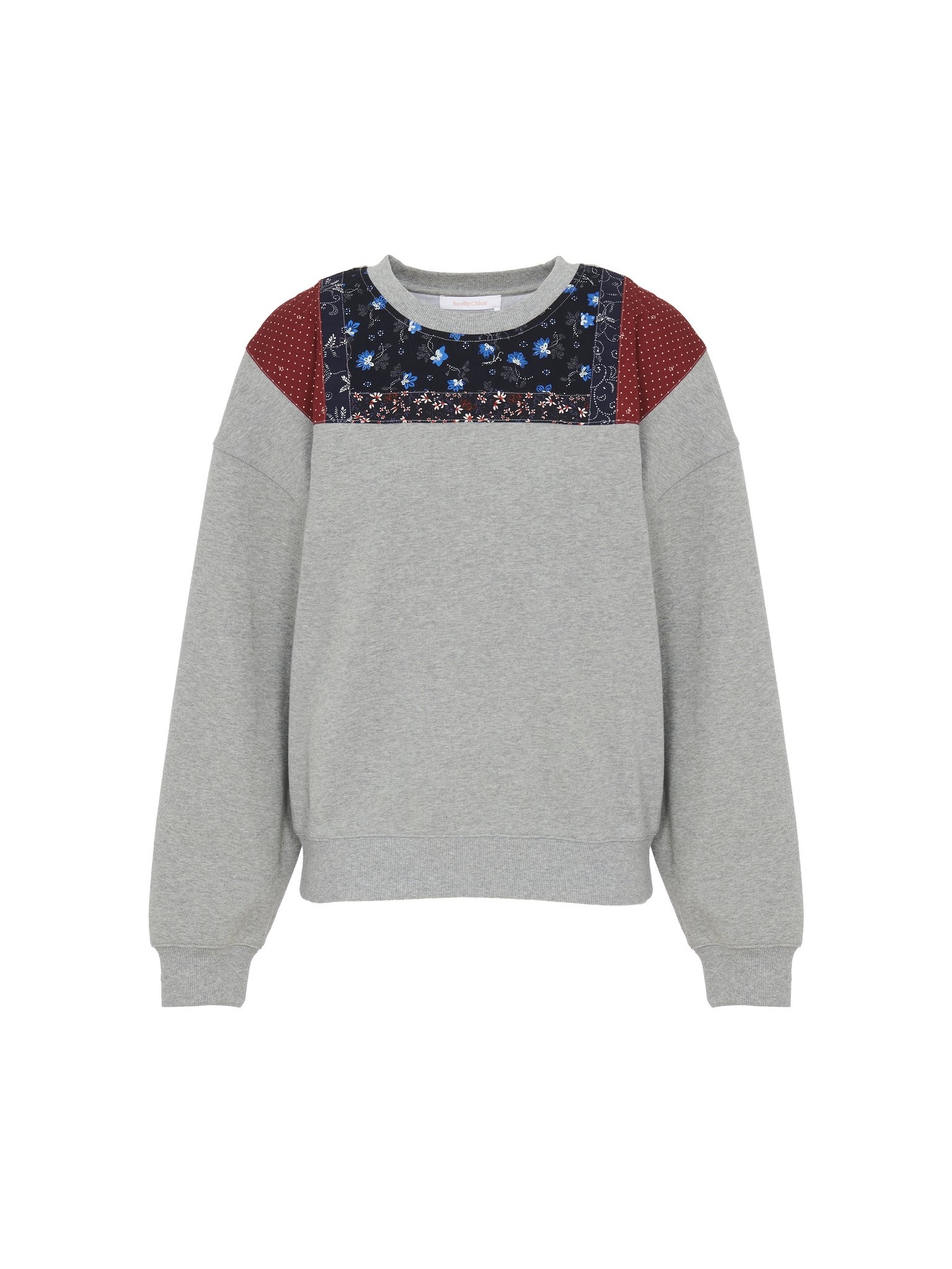 PATCHWORK SWEATSHIRT - 1