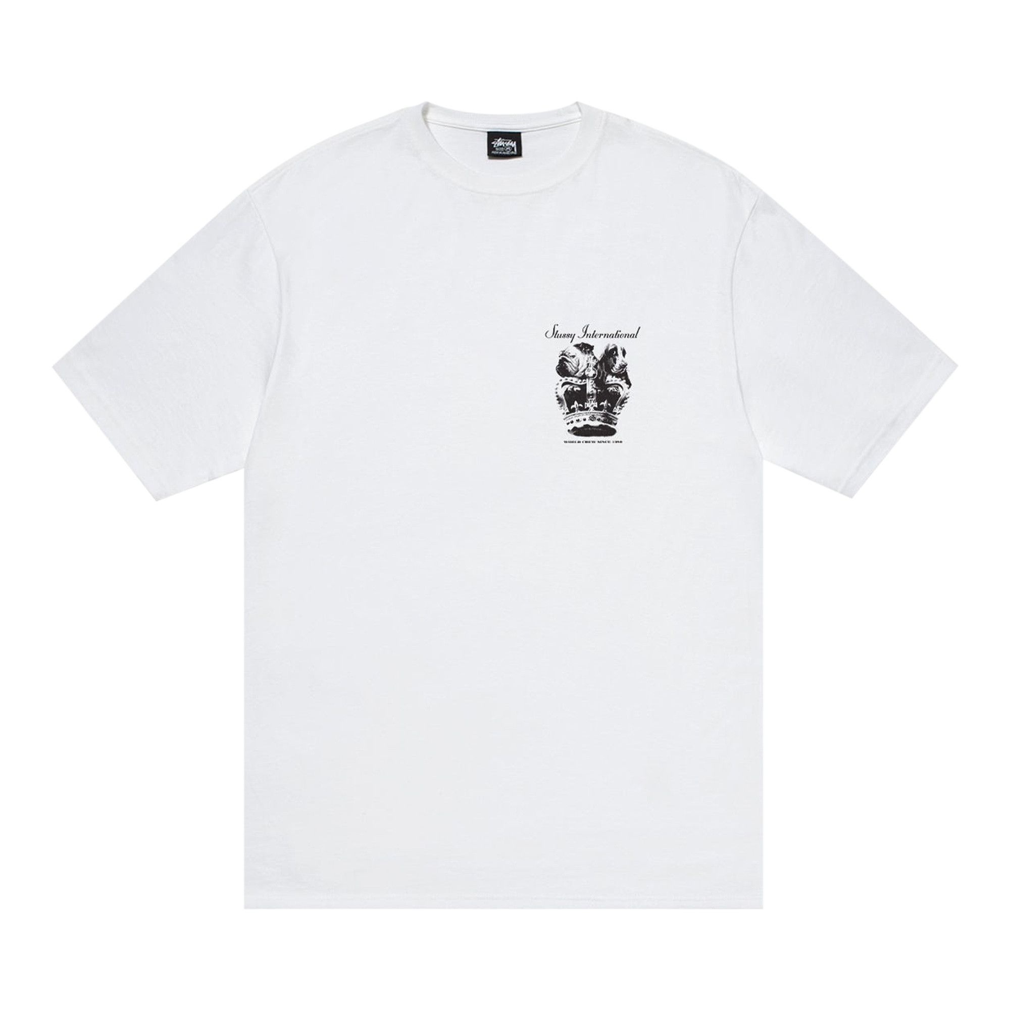 Stussy Dog Crown Tee 'White' - 2