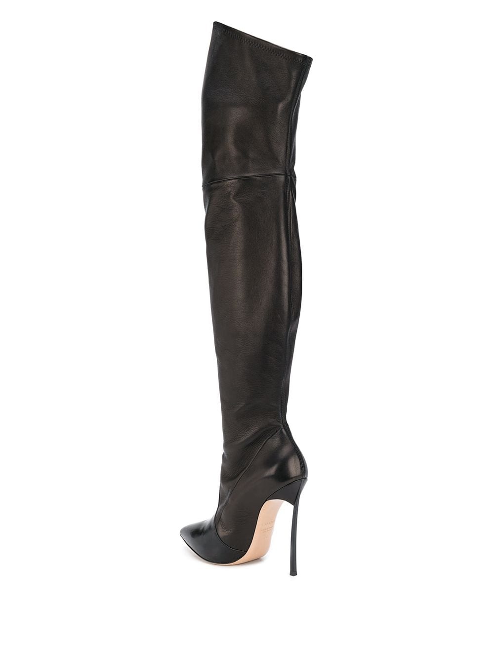 blade thigh-high boots - 3