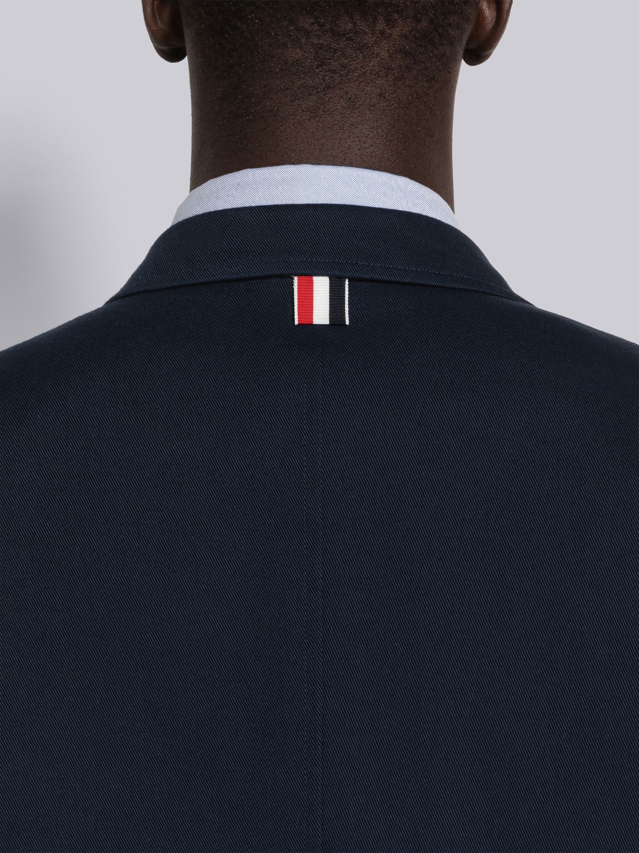 PIECE DYED COTTON GABARDINE UNCONSTRUCTED SPORT COAT - 5