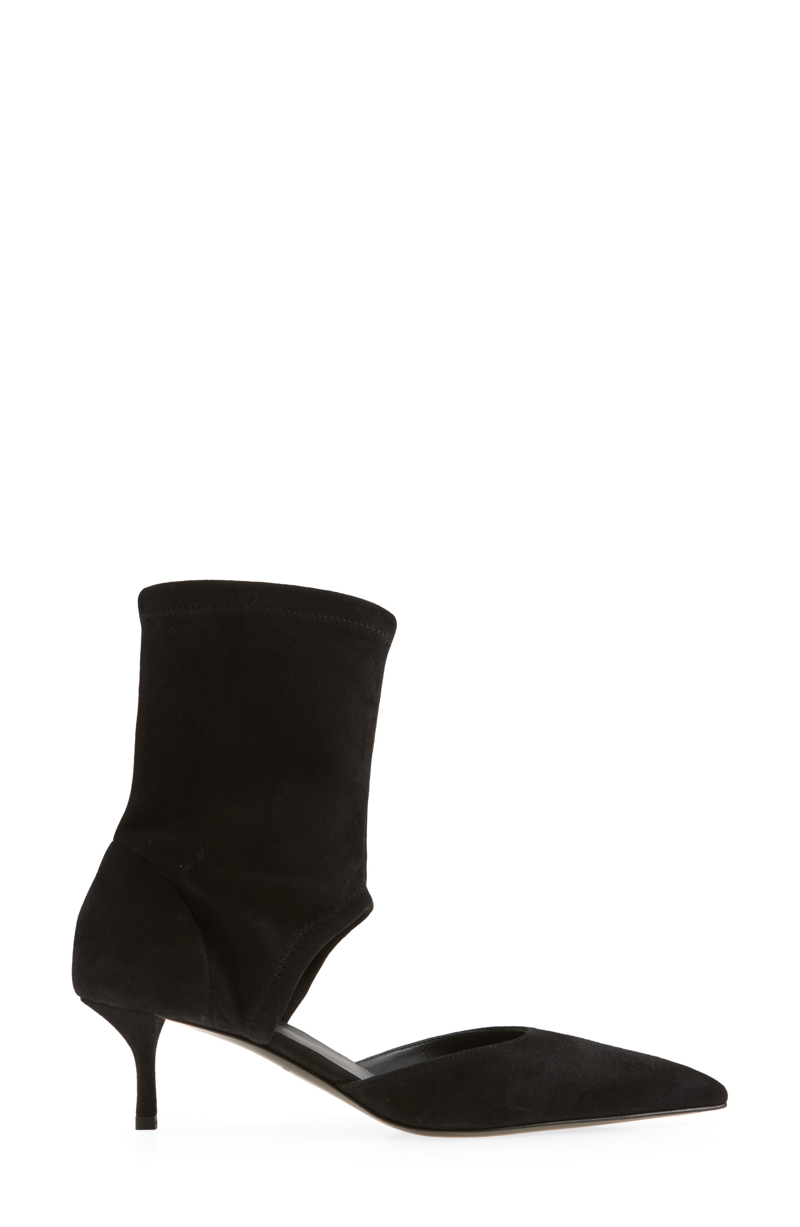 Alaïa Pointed Toe Bootie in Noir at Nordstrom - 3