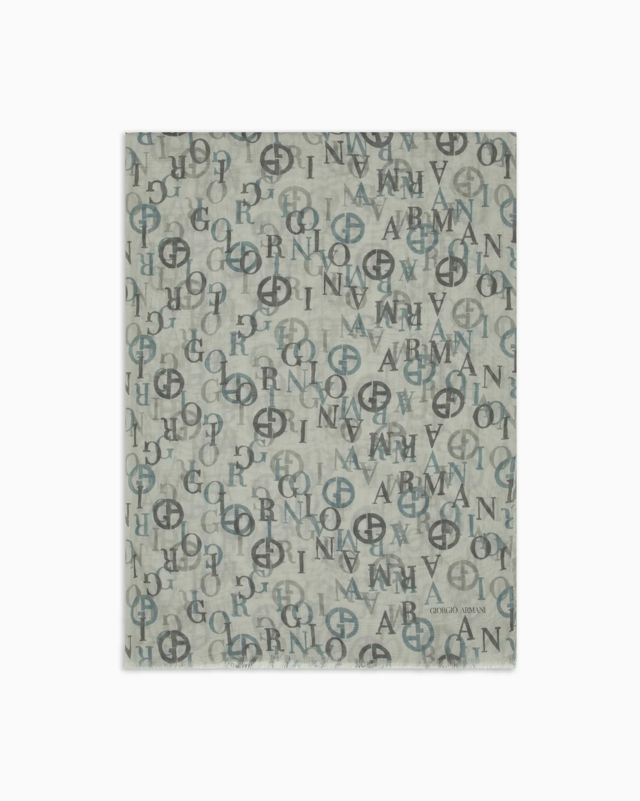 PRINTED CASHMERE AND MODAL STOLE - 1