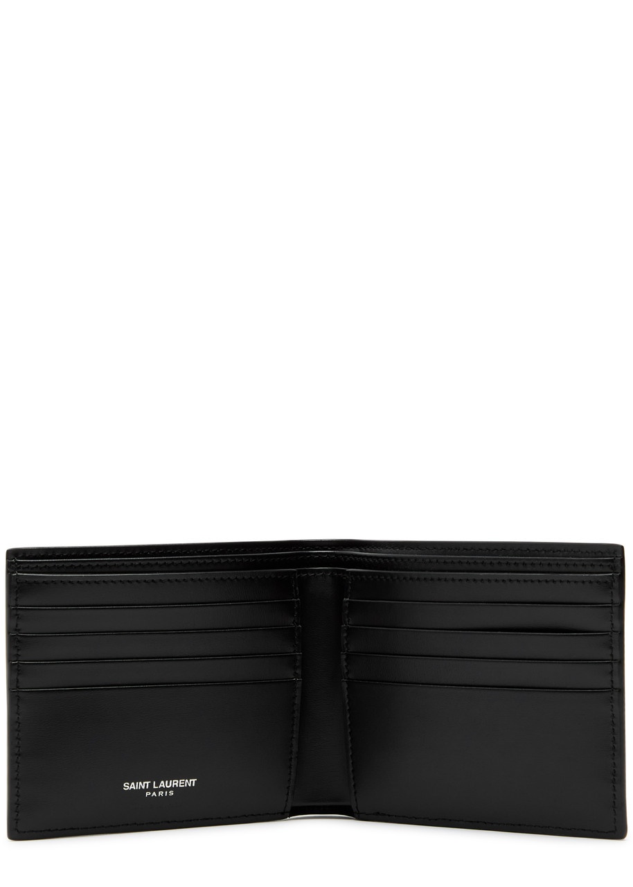 Saint Laurent Logo Leather Wallet - 4
