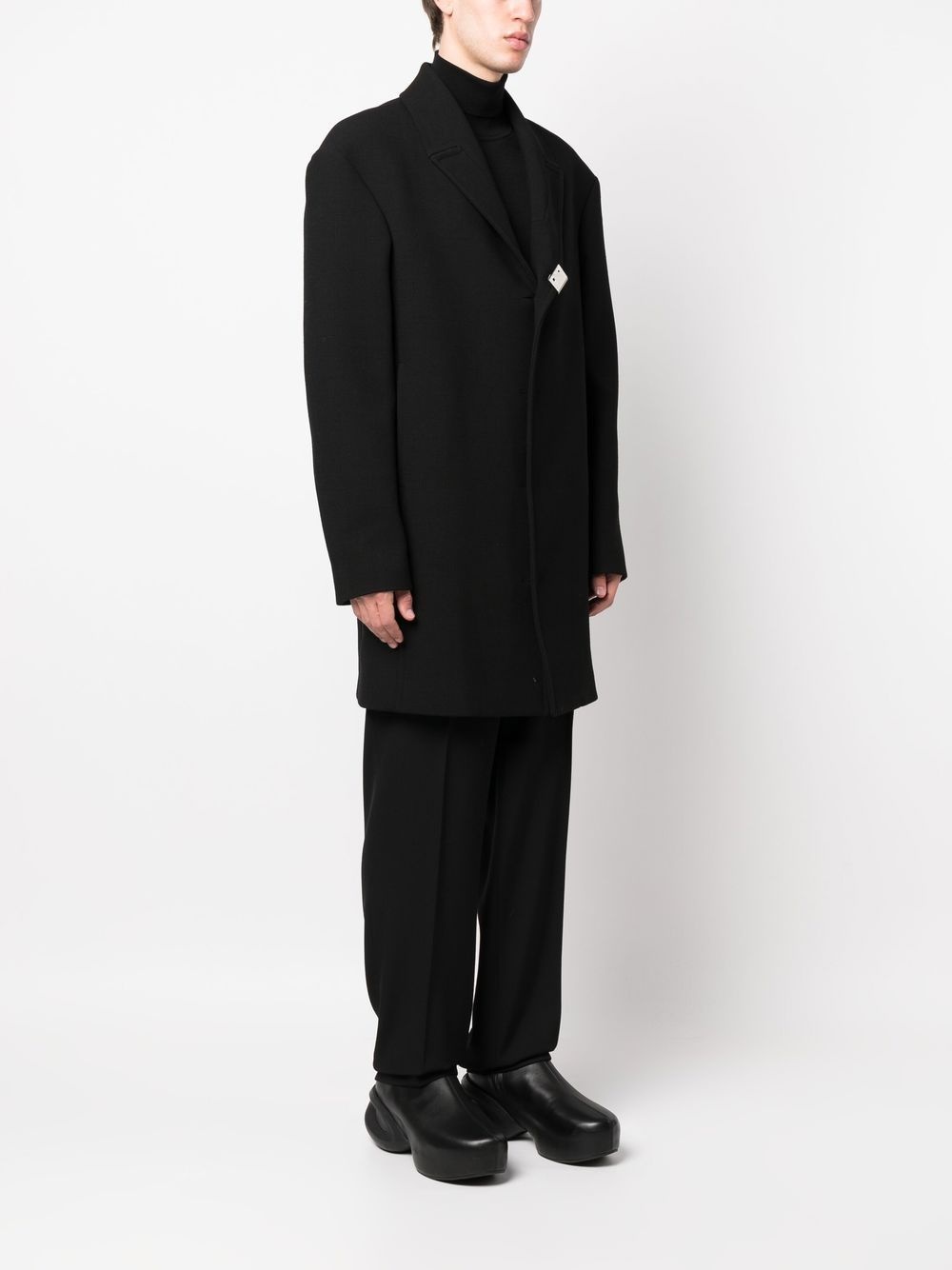 single-breasted coat - 3