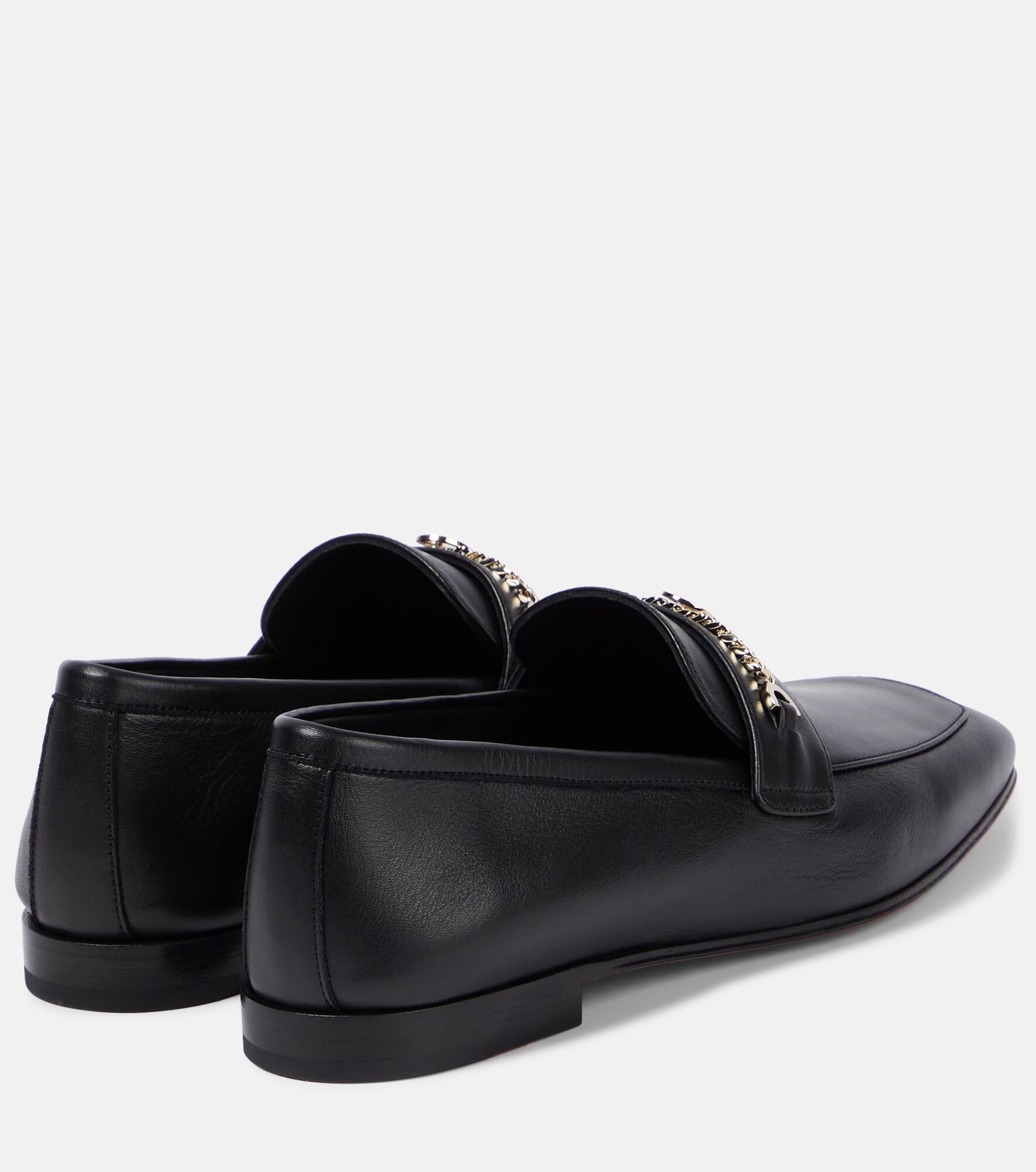 MJ Moc leather loafers - 3