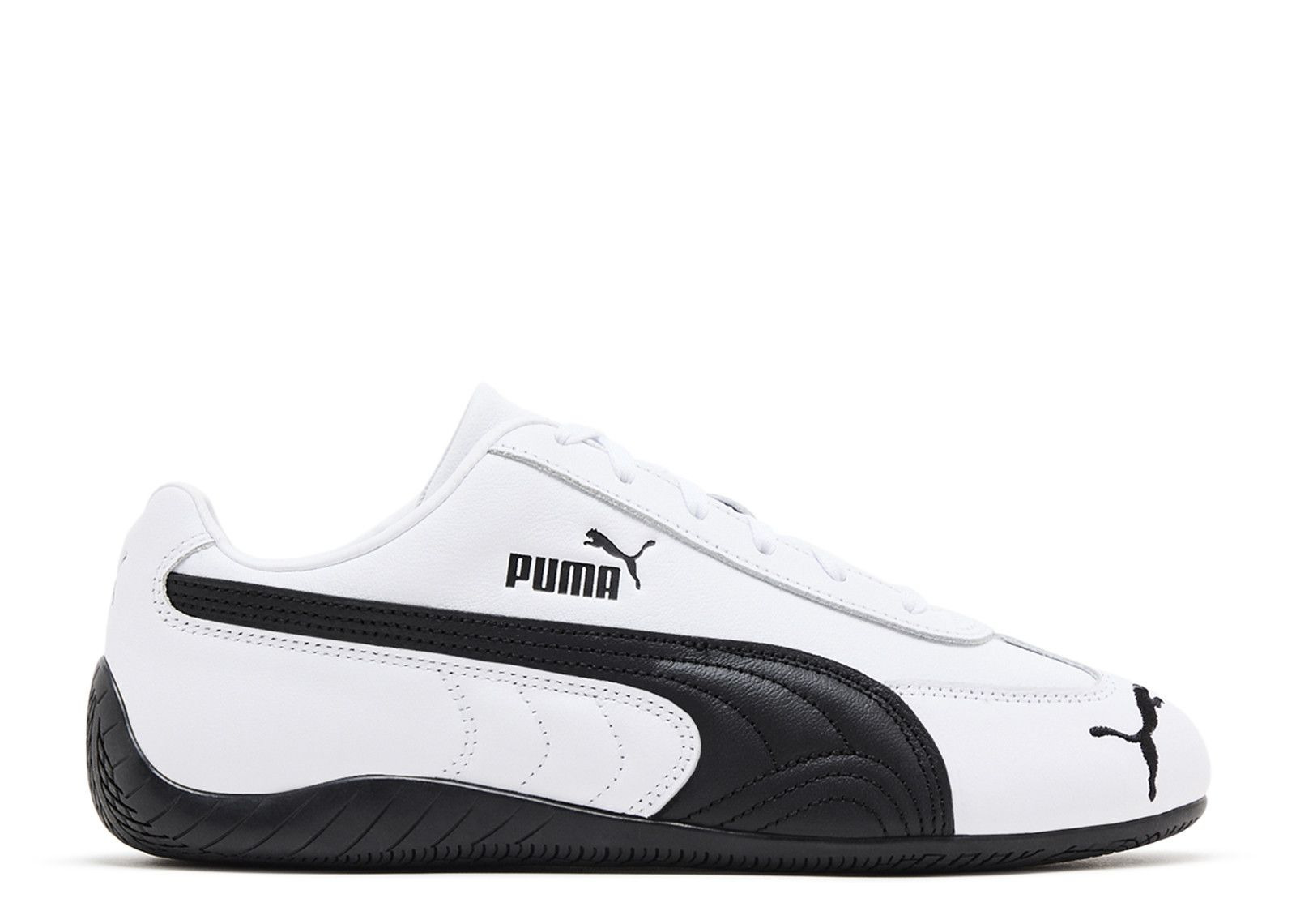 SPEEDCAT LEATHER 'WHITE BLACK' - 1