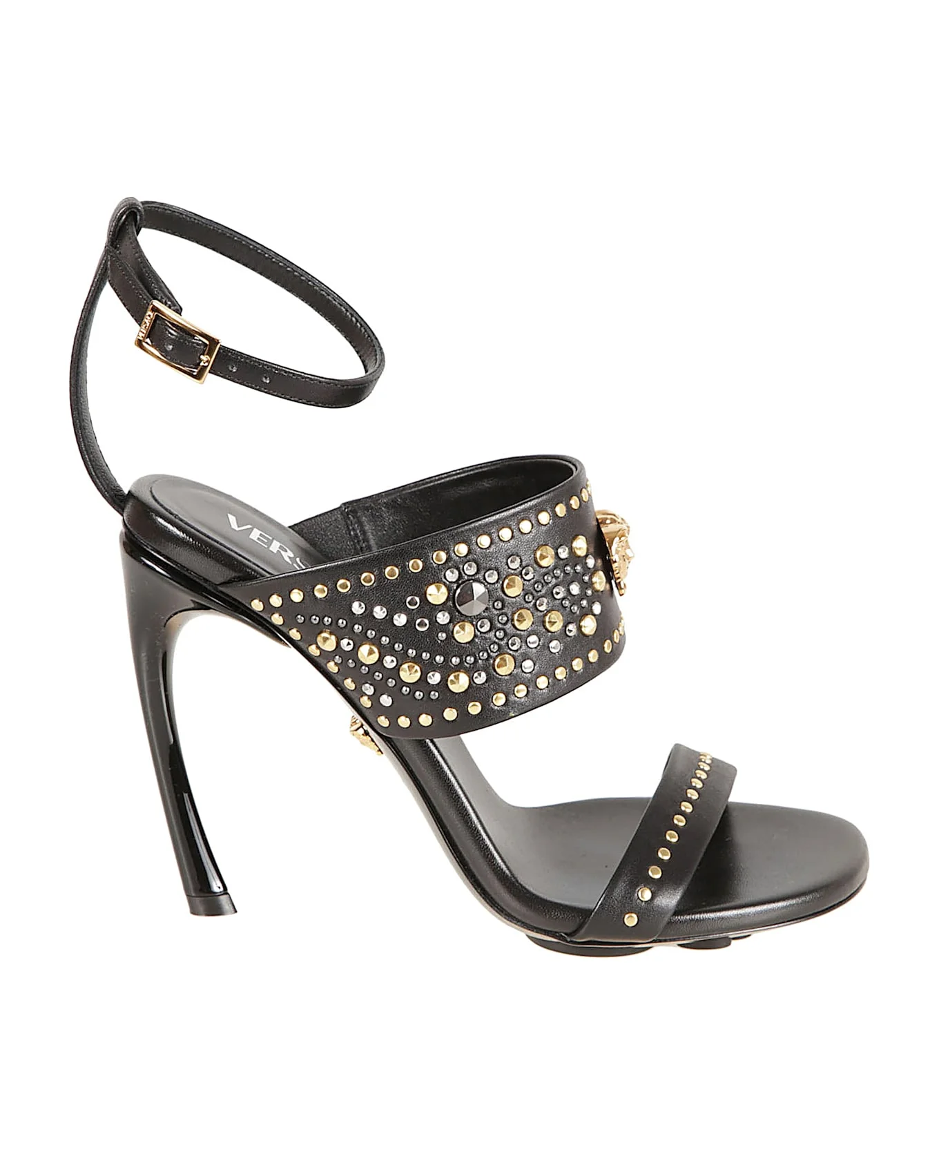 La Medusa 105 Studded Leather Sandals - 1