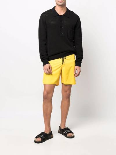 Jil Sander drawstring-waist patch-pocket swim shorts outlook