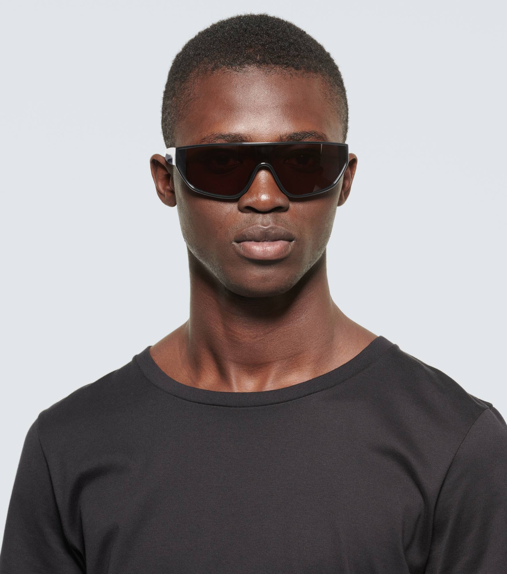 Rectangle-frame acetate sunglasses - 3