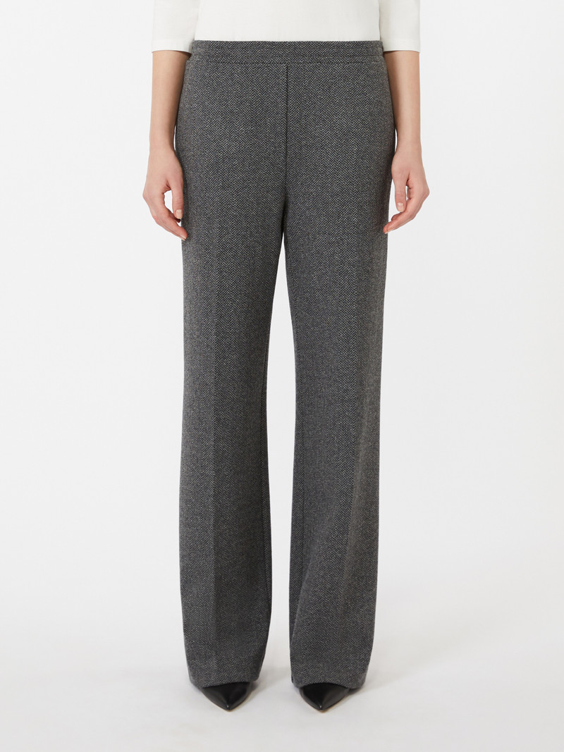 ZELMA Jacquard jersey trousers 3